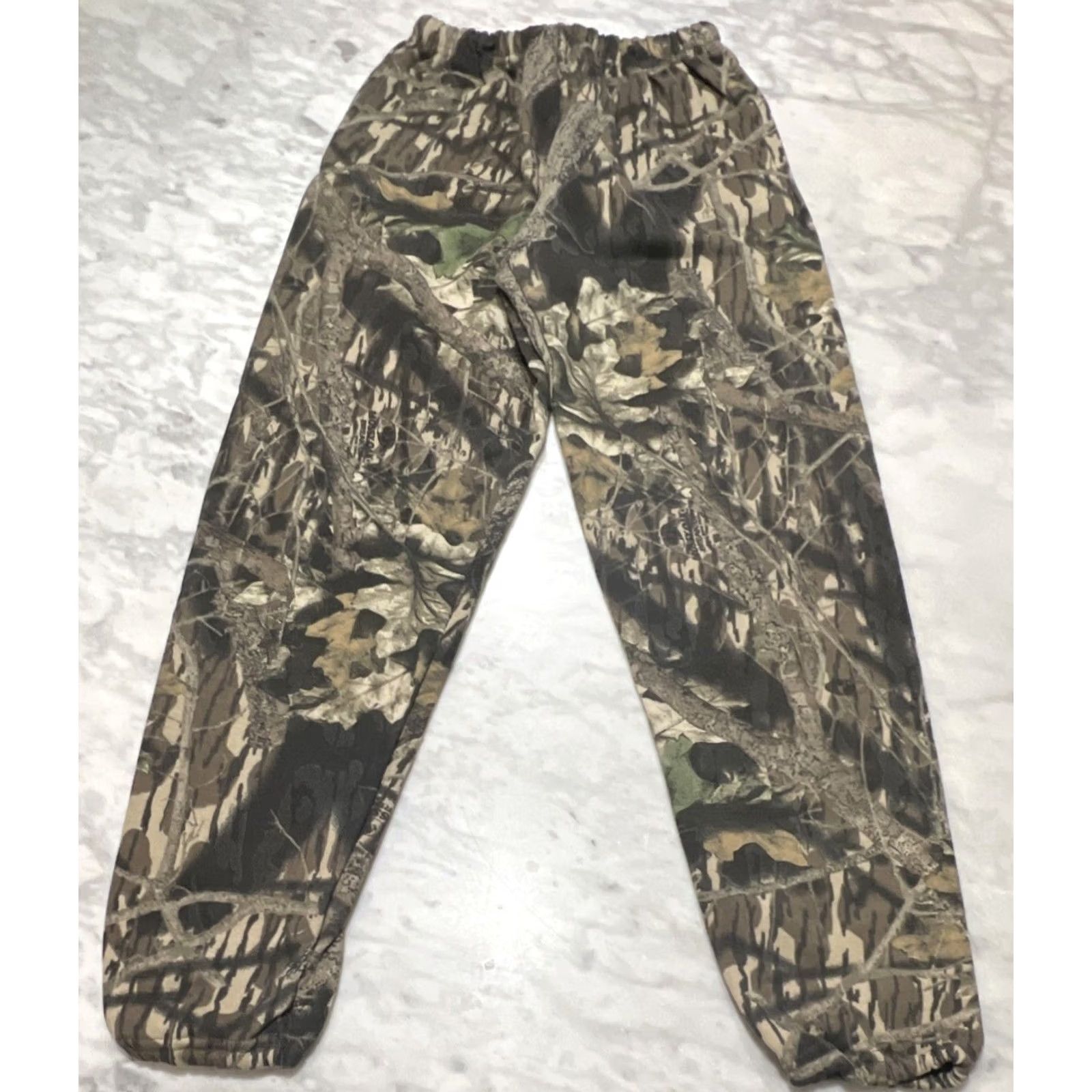 Jerzees Vintage Jerzees Outdoor Camo Sweat Pants Men Small Pockets Cotton Poly Blend Size US 29 - 2 Thumbnail