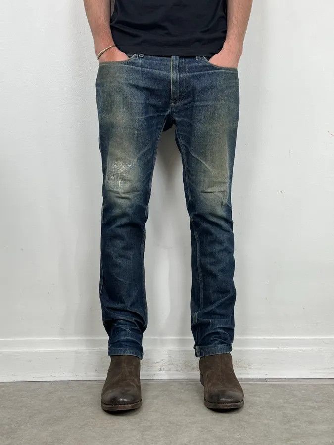 Acne Studios Acne Studios Navy Faded Rebel Denim Jeans Size US 32 / EU 48 - 3 Thumbnail