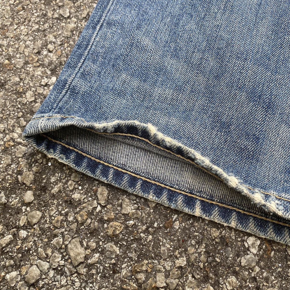 Japanese Brand × Vintage Japanese Distressed Denim Faded Blue Jeans Pants Size US 34 / EU 50 - 3 Thumbnail