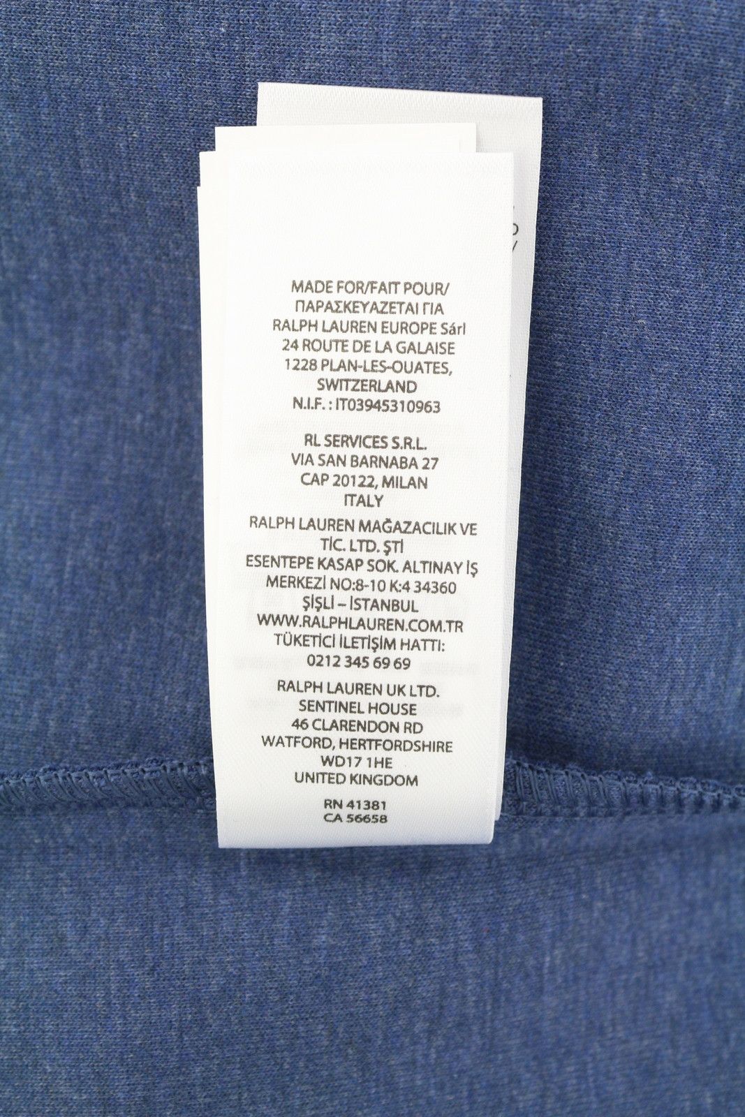 Ralph Lauren BLUE XL Kangaroo Pocket Pullover Hoodie 86955 Size US XL / EU 56 / 4 - 12 Thumbnail