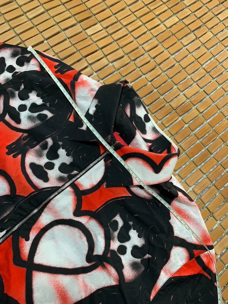 Givenchy Givenchy Size40 SS22 Graffiti Printed Short-Sleeve Shirt Size US M / EU 48-50 / 2 - 6 Thumbnail