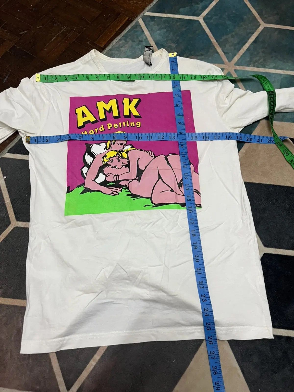 Andrew Mackenzie 💥 Crazy screen AMK HARD PETTING SEXY GIRL SEX Tee Size US S / EU 44-46 / 1 - 11 Thumbnail