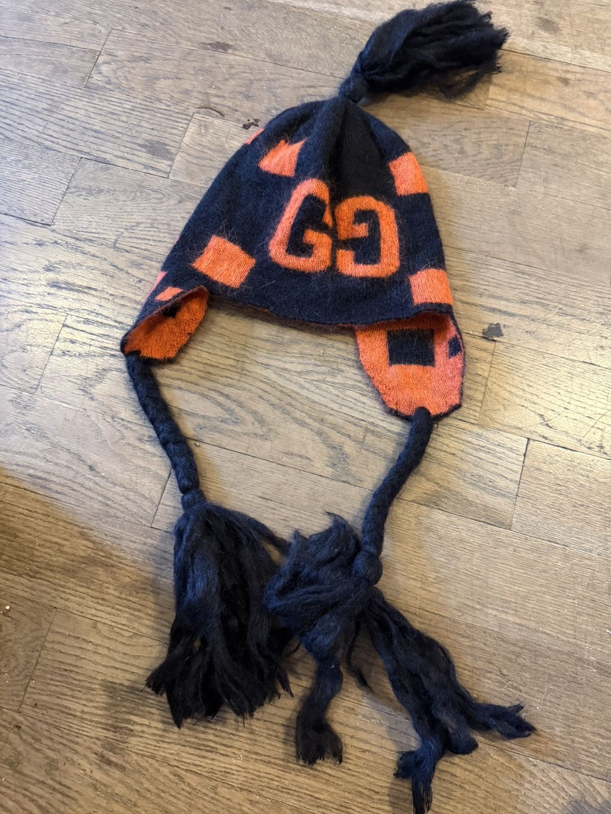 Gucci Gucci motif earmuff cap Size ONE SIZE - 1 Thumbnail