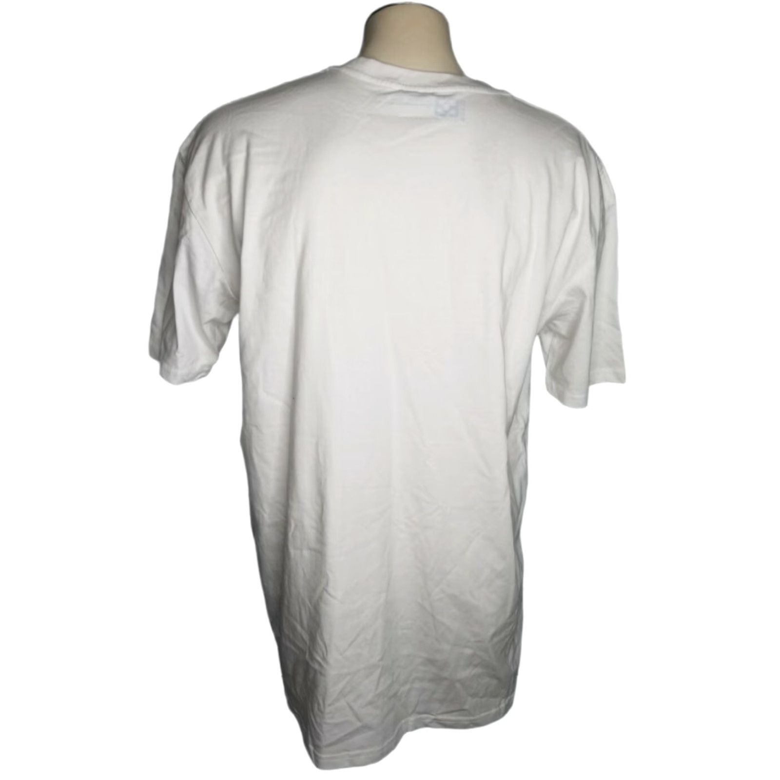 Springfield 8103 Clothing Movie T-Shirt Welcome to Springfield Mens XL White Cotton Short Sleeve Crew Neck Size US XL / EU 56 / 4 - 2 Thumbnail