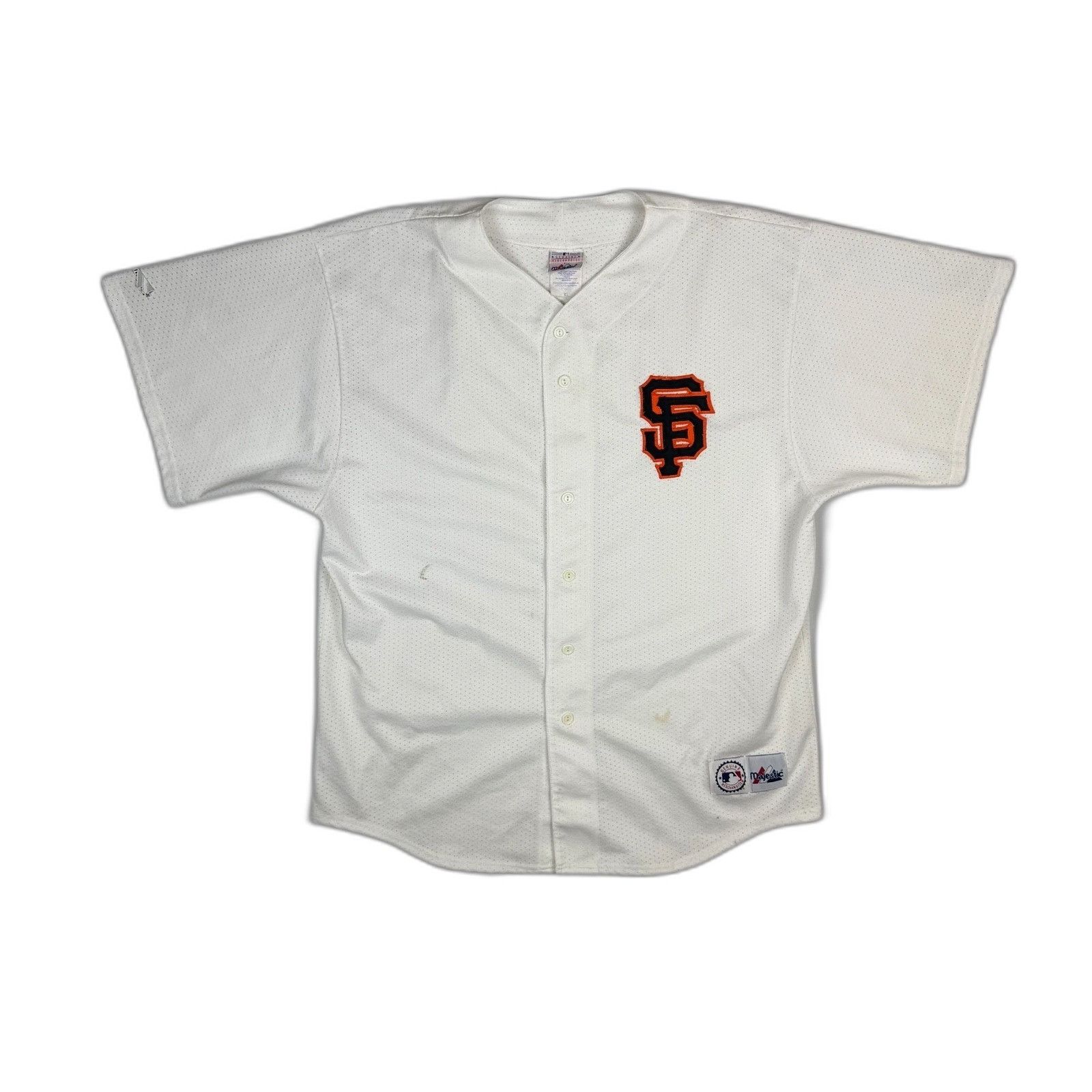 Majestic Vintage Majestic San Francisco Giants Mesh Baseball Jersey W Size US XL / EU 56 / 4 - 1 Thumbnail
