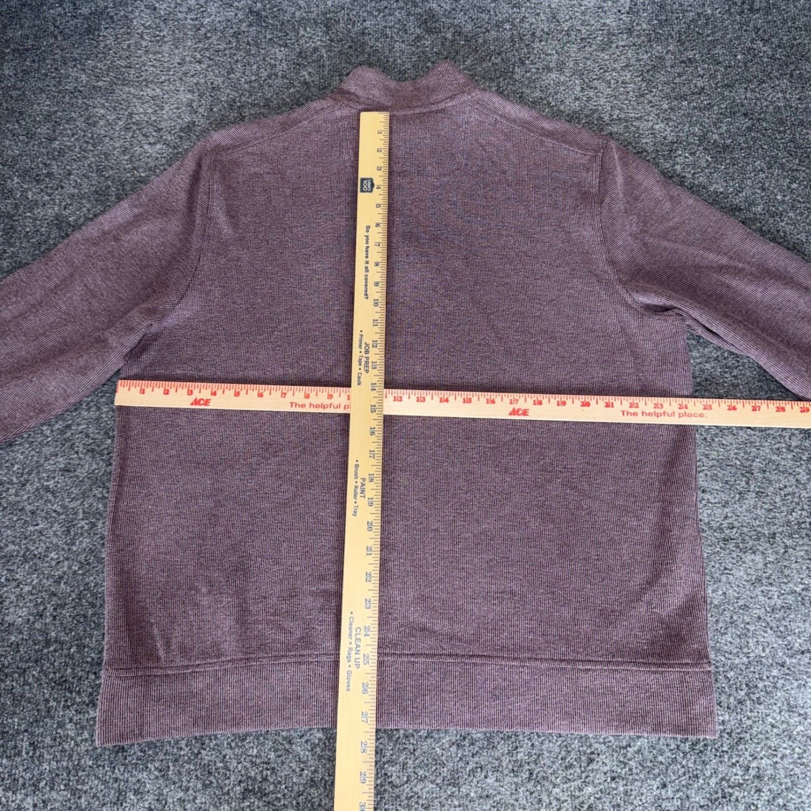 Tommy Bahama Tommy Bahama Mens XL 1/4 Snap Pullover Sweater Mauve Size US XL / EU 56 / 4 - 6 Thumbnail