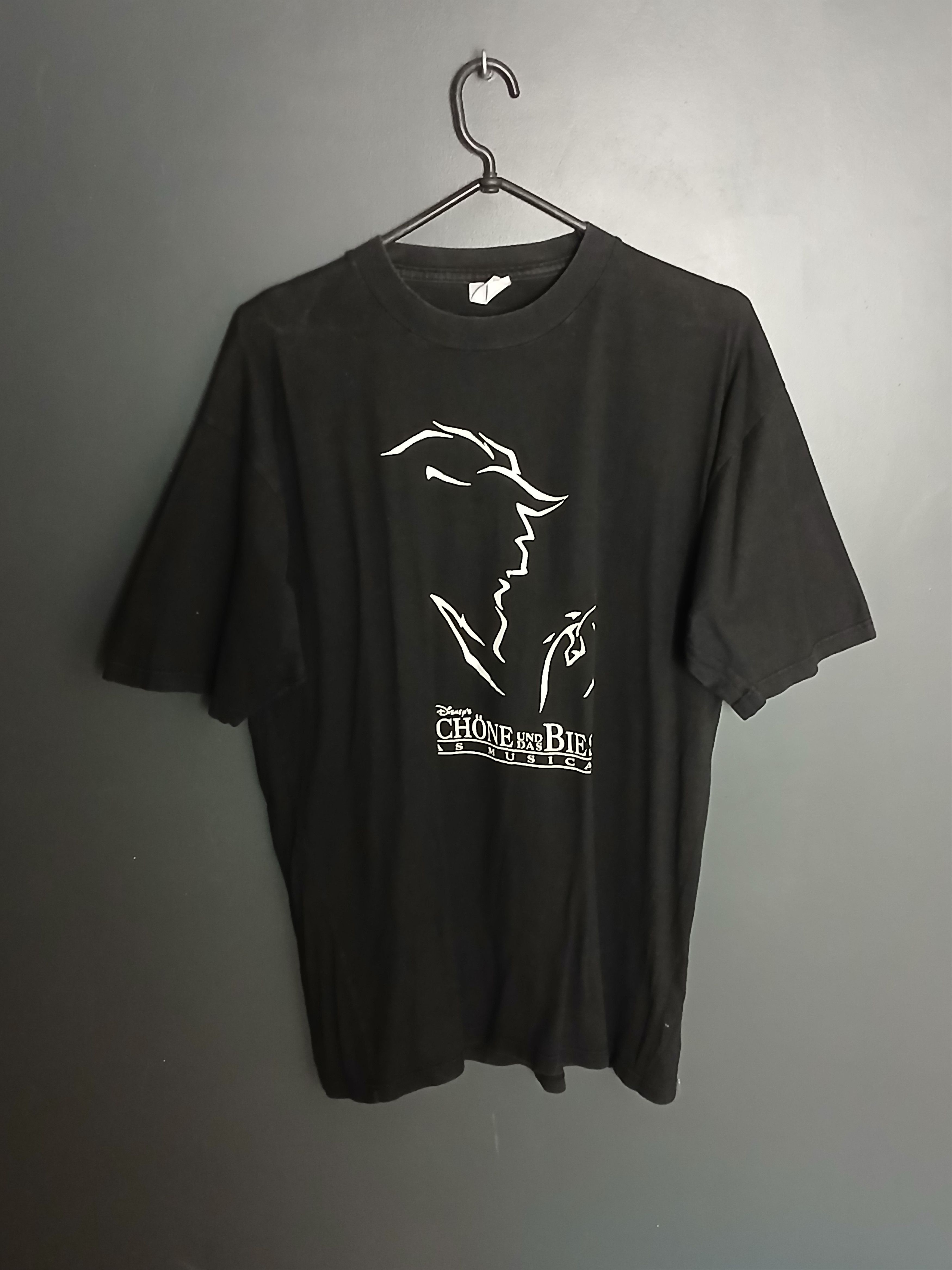 Disney × Vintage Vintage Disney Beauty and the Beast T-Shirt Size US L / EU 52-54 / 3 - 1 Thumbnail