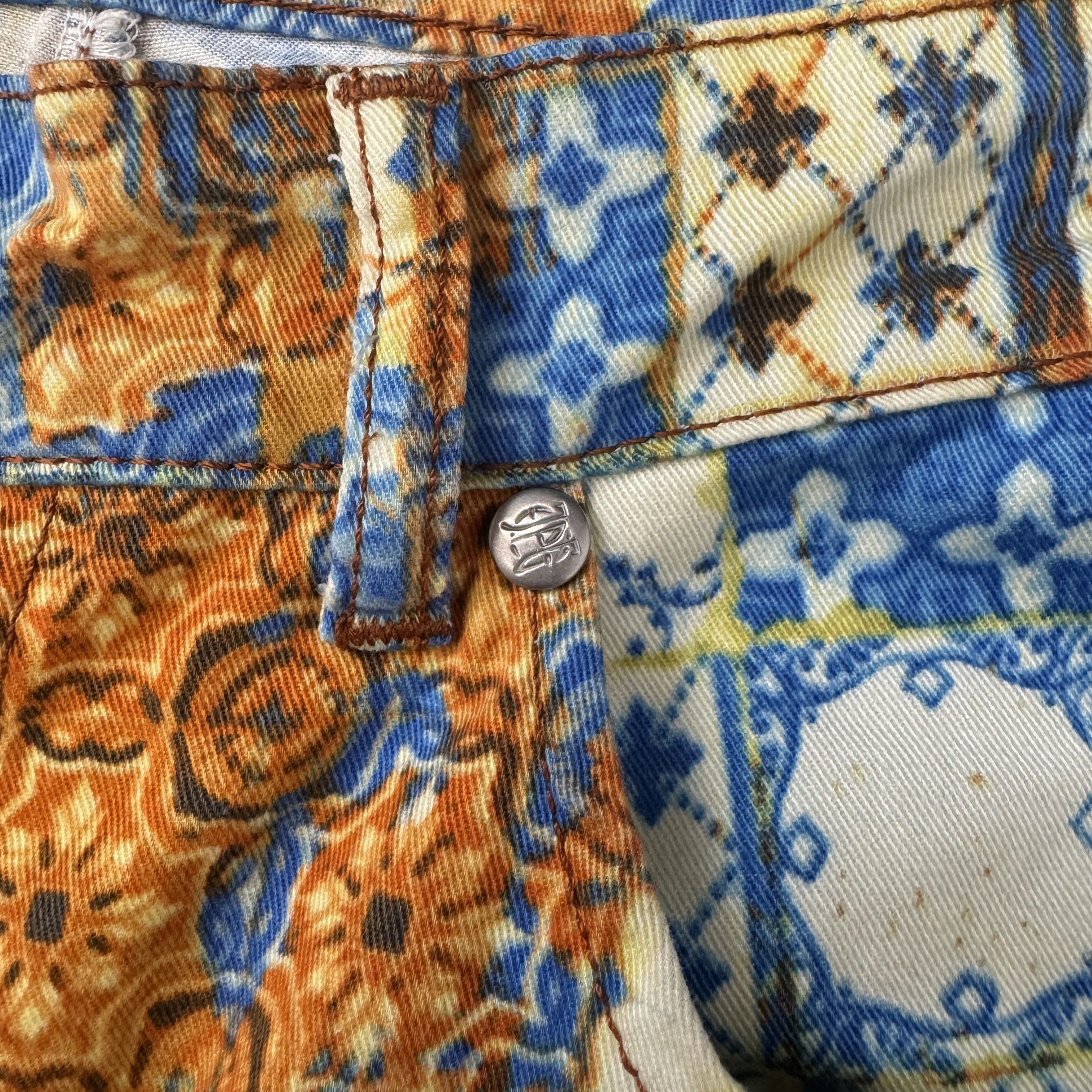 Jean Paul Gaultier Print Jeans Size 31" - 6 Thumbnail