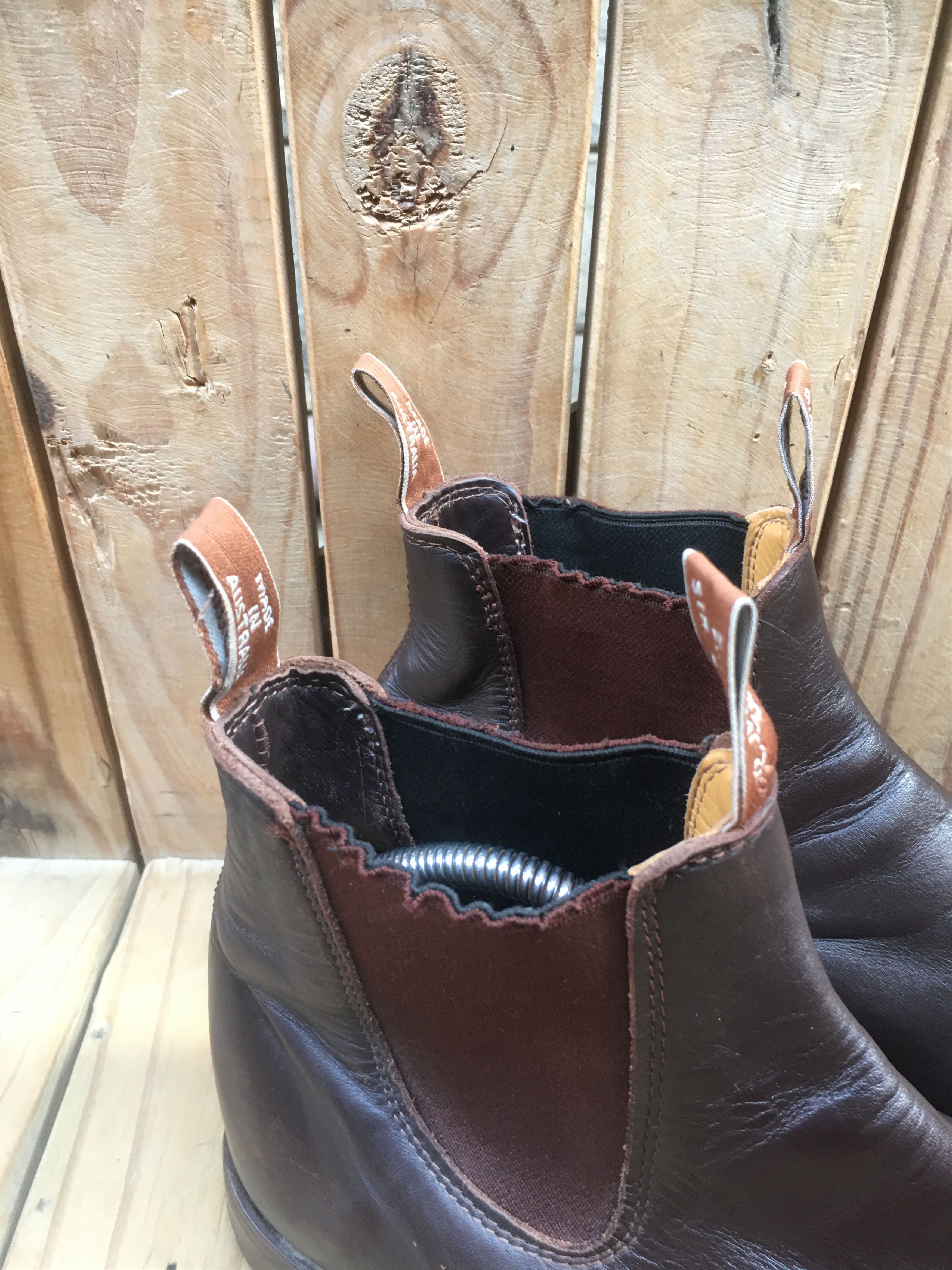 R.M. Williams RM Williams Brown Leather Boots Sz Uk 9.5 H USA 10.5 Size US 10.5 / EU 43-44 - 9 Thumbnail