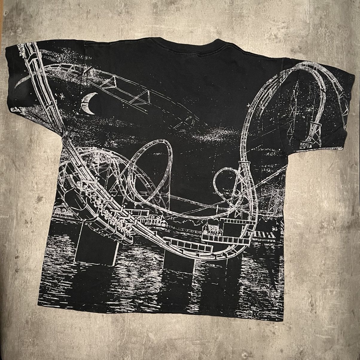 Vintage "Vintage fullprint The Big Bad Wolf singlestiched T-shirt Size US L / EU 52-54 / 3 - 3 Thumbnail