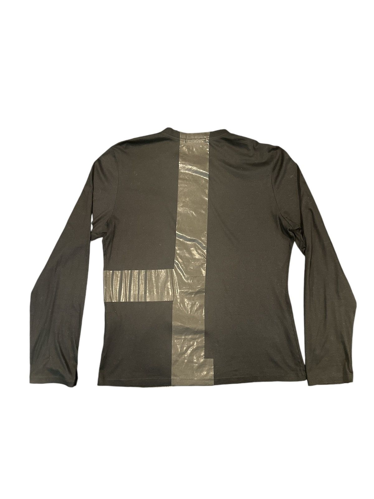 Helmut Lang Ss2003 “Rubber H” long sleeve Size US XL / EU 56 / 4 - 2 Thumbnail