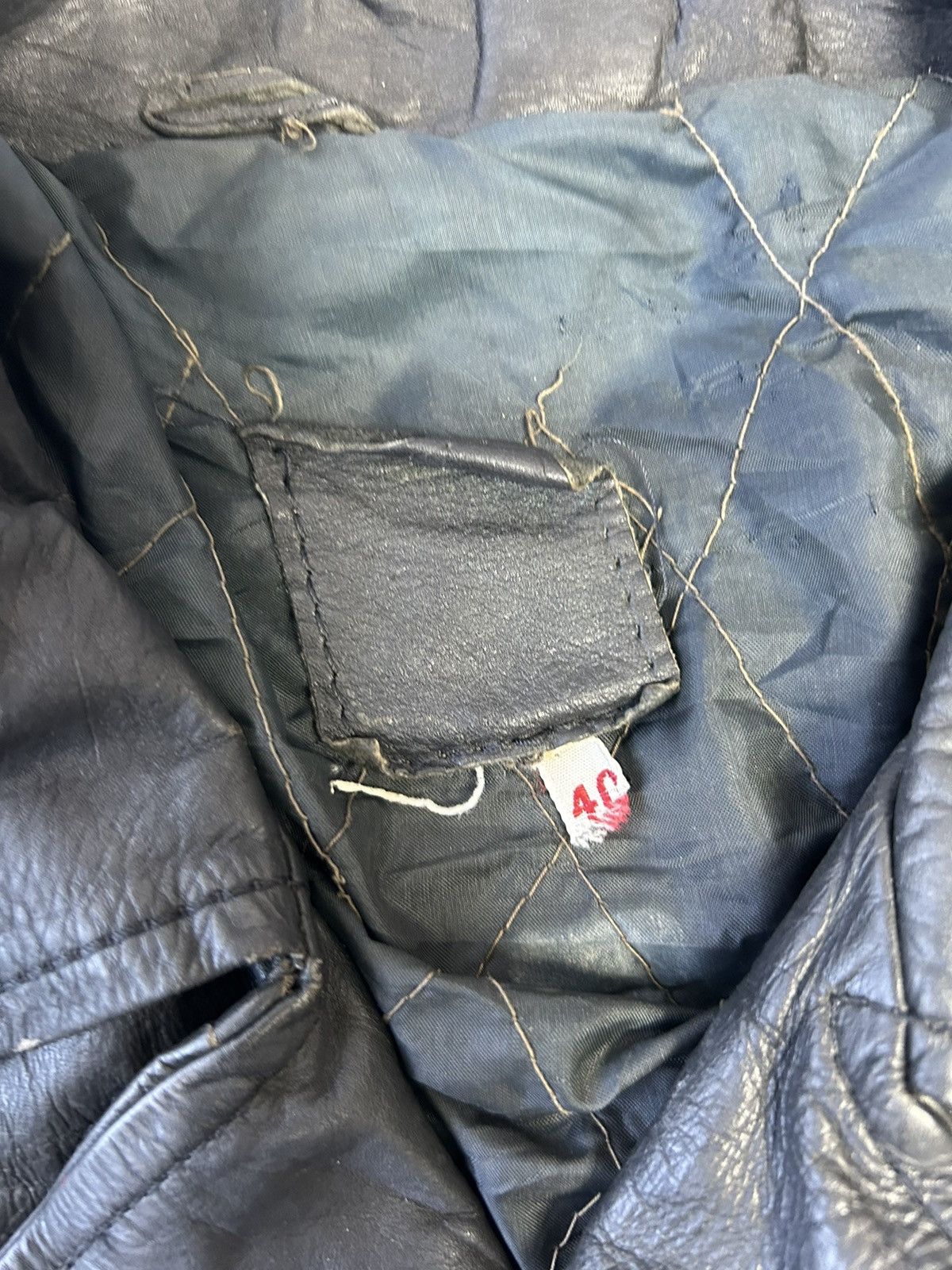 Genuine Leather × Vintage GENUINE COW HIDE LEATHER JACKET Size US M / EU 48-50 / 2 - 4 Thumbnail