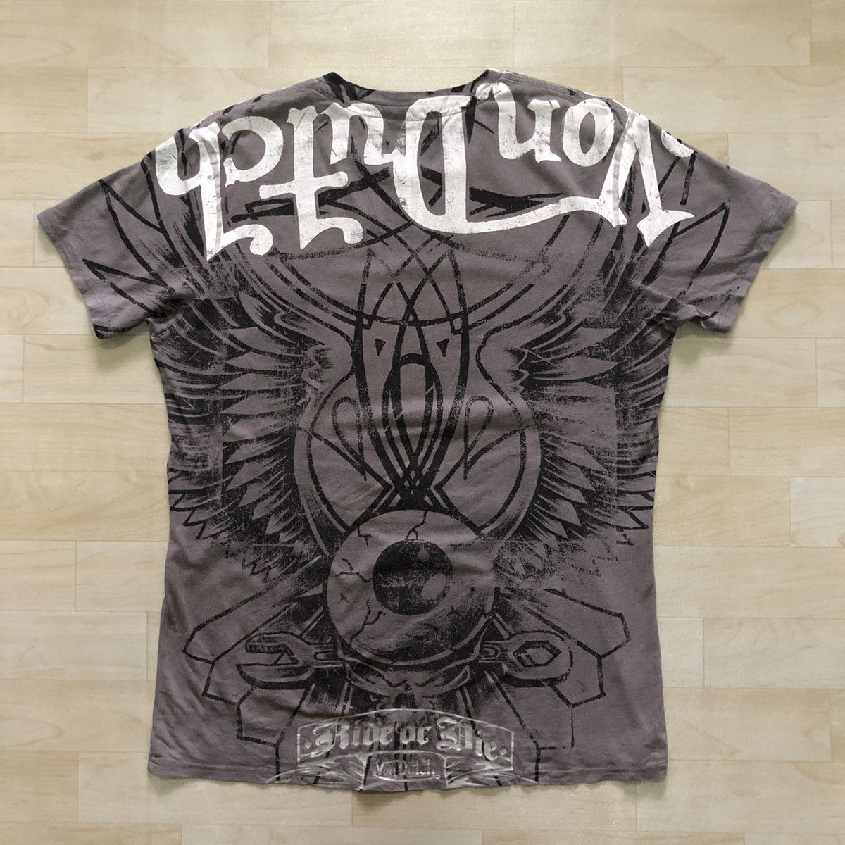 Von Dutch Von Dutch Ride or Die TShirt Size US L / EU 52-54 / 3 - 4 Thumbnail