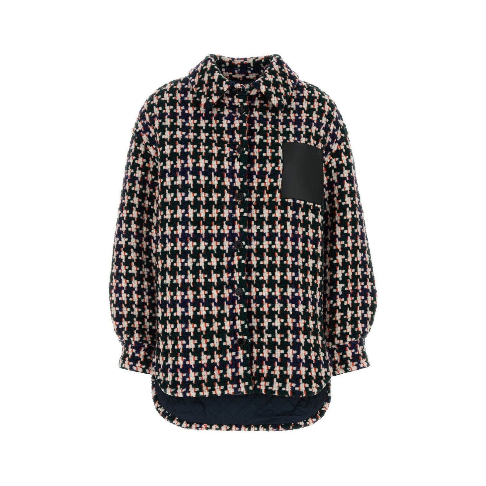 Loewe LOEWE Multicolor Check Black Wool Oversized Jacket New & Aut Size M / US 6-8 / IT 42-44 - 1 Thumbnail