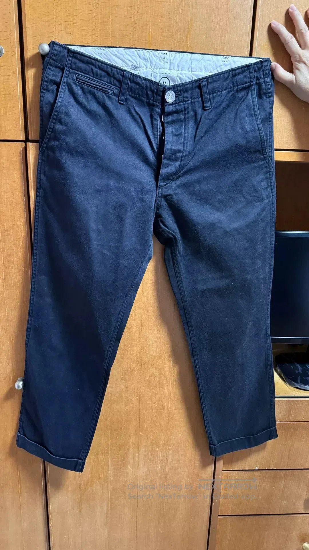 Visvim VISVIM HIGH WATER CHINO. Size US 32 / EU 48 - 1 Thumbnail
