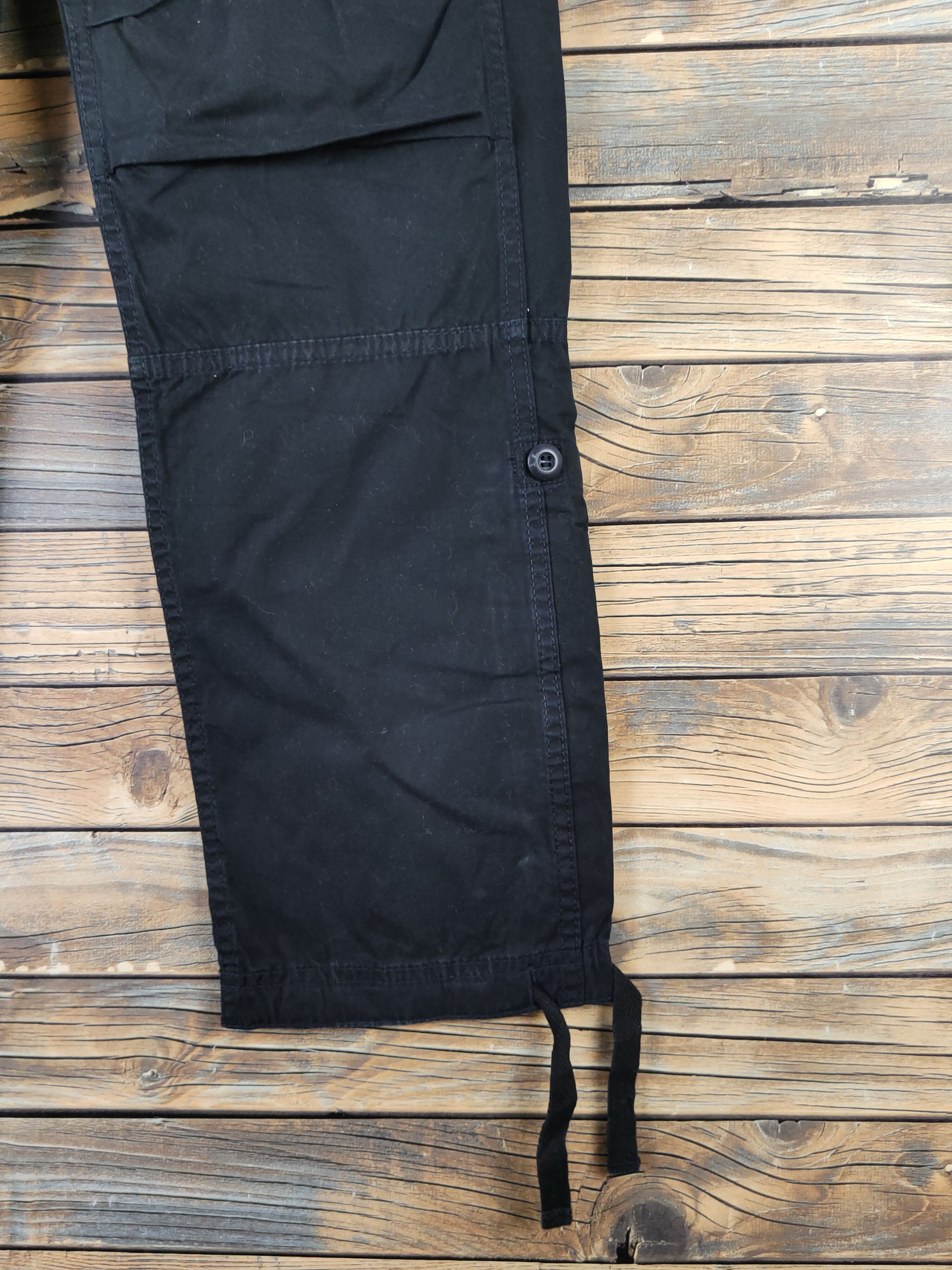 Uniqlo DL Uniqlo Black Multipocket Tactical Cargo Pants #1141 Size US 31 - 6 Thumbnail