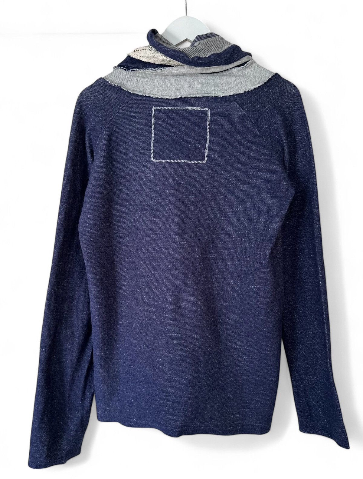 Desigual × Japanese Brand Desigual collared blue sweater jumper women's Size XL Size XL / US 12-14 / IT 48-50 - 2 Thumbnail