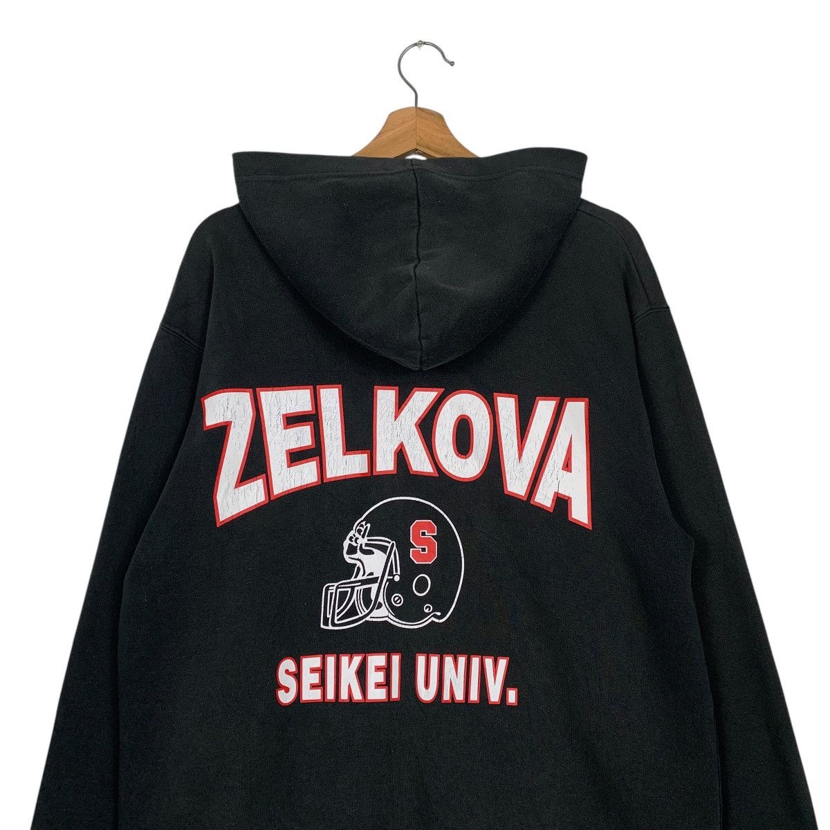 Japanese Brand Zelkova Seikei University American Footbal Hoodie Size US L / EU 52-54 / 3 - 8 Thumbnail