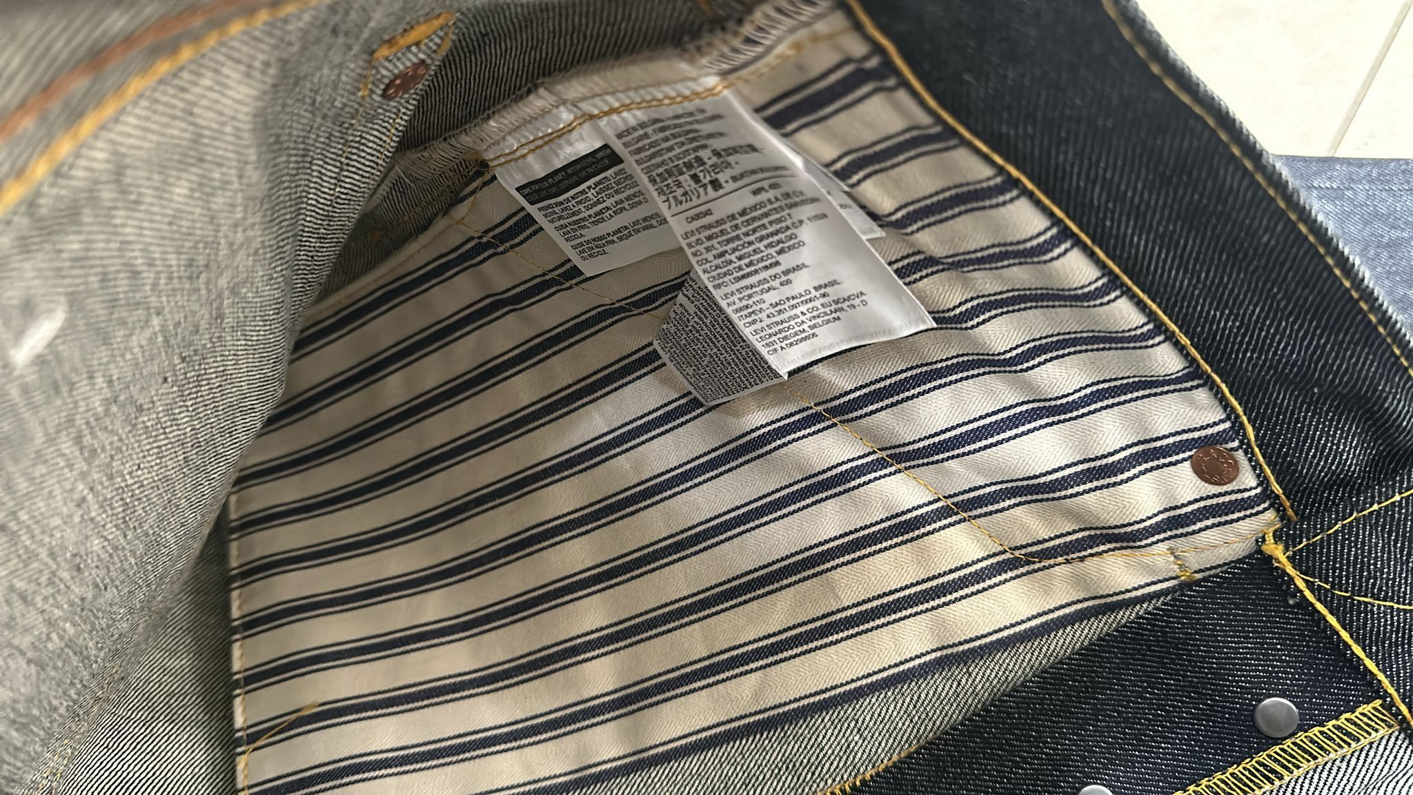 Levi's Vintage Clothing LVC Levi's Vintage Clothing 1944 S501 Perfect Imperfections Size US 33 - 7 Thumbnail