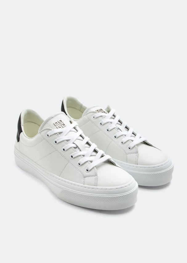 Givenchy o1srvl11e0225 Low-Top Sneakers in White/Black Size US 6 / EU 39 - 4 Thumbnail