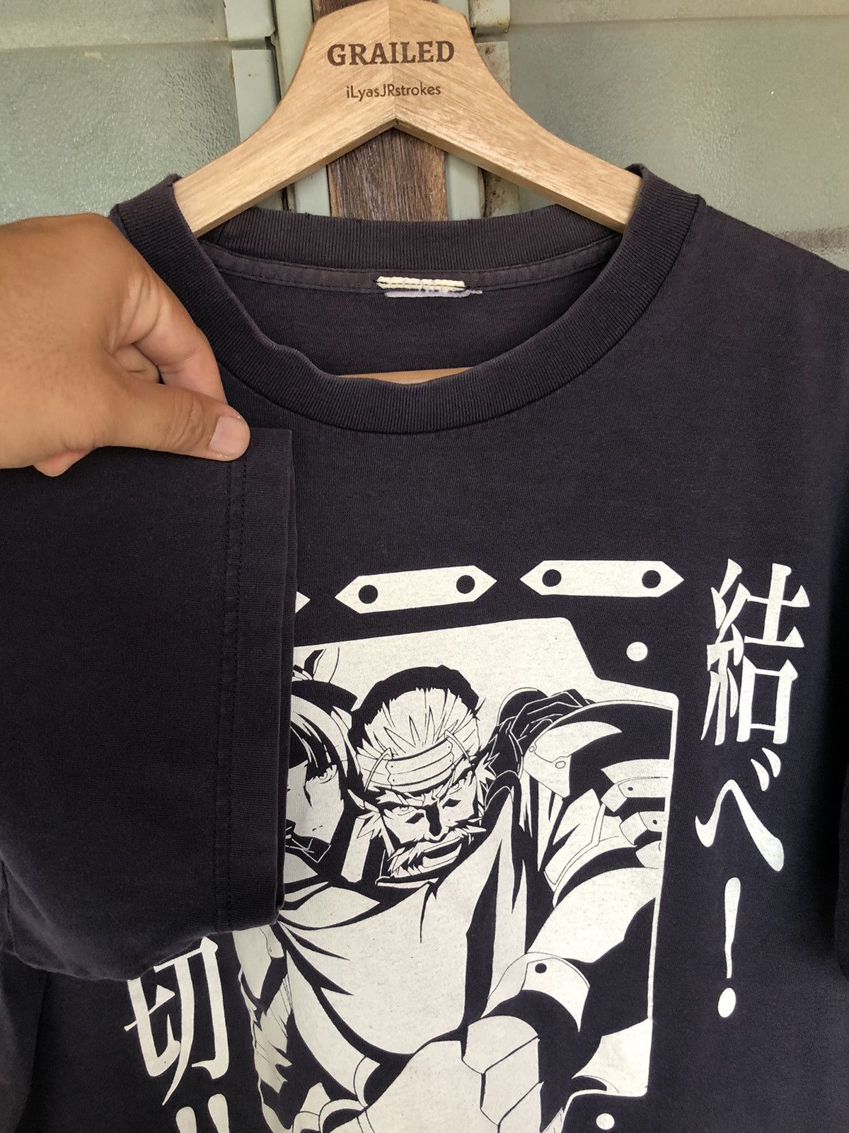 Japanese Brand × Vintage Vintage Anime Japanese Dragonfly Tie it Shirt Tee Size US L / EU 52-54 / 3 - 7 Thumbnail