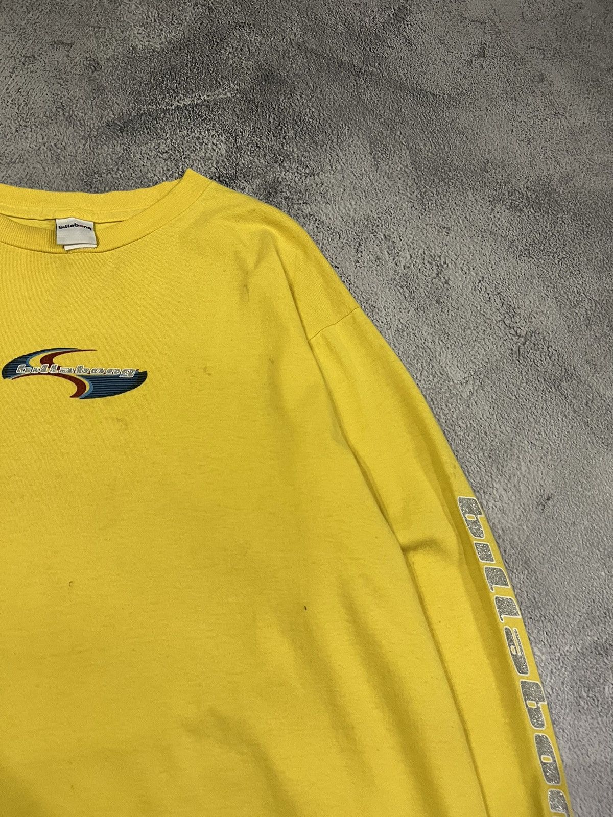 Billabong Vintage Y2k Billabong USA 💛 Faded Big Logo Long Sleeve 90’s Size US L / EU 52-54 / 3 - 4 Thumbnail