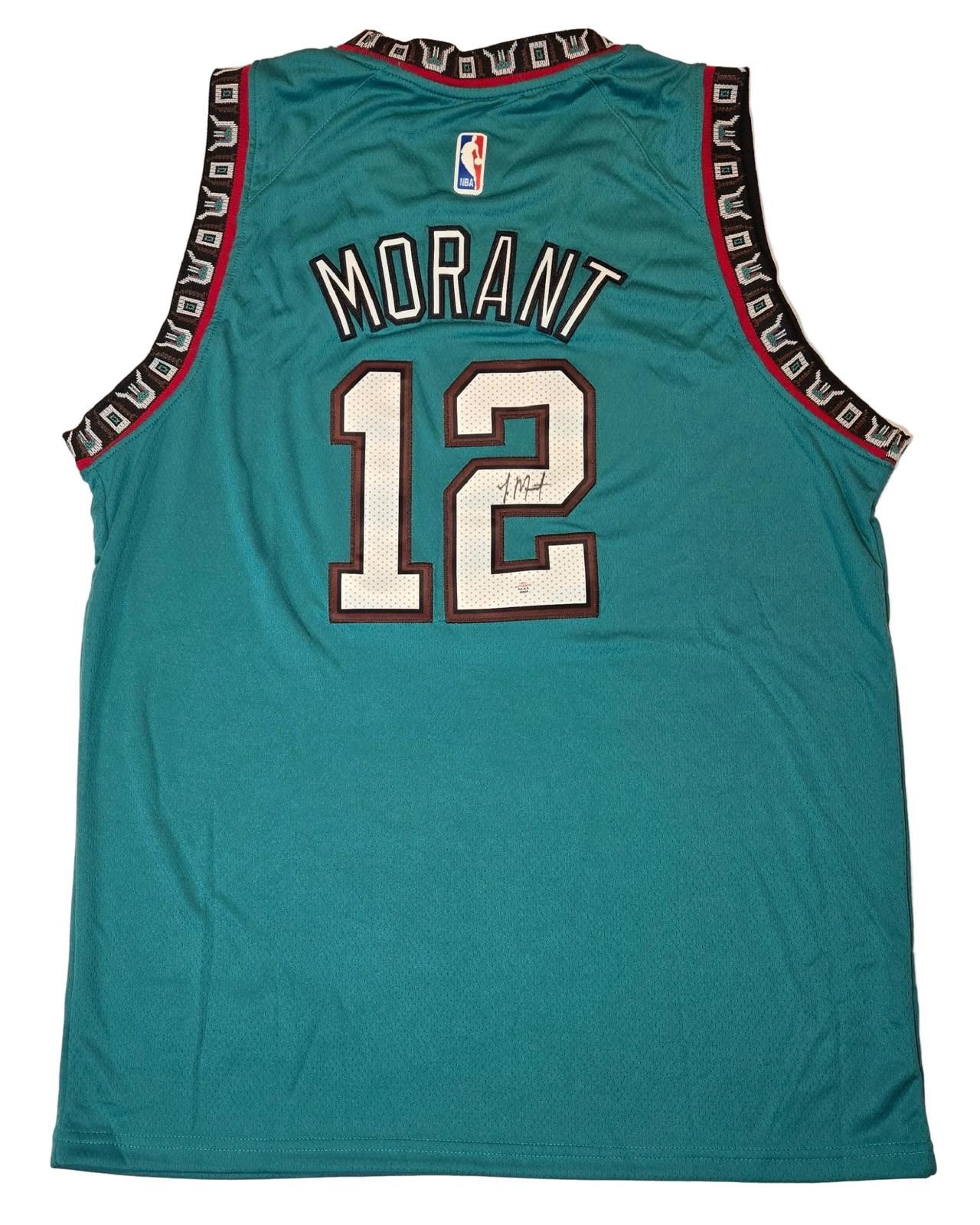 Other Ja Morant Grizzlies signed basketball jersey PAAS COA (XL) Size ONE SIZE - 2 Thumbnail