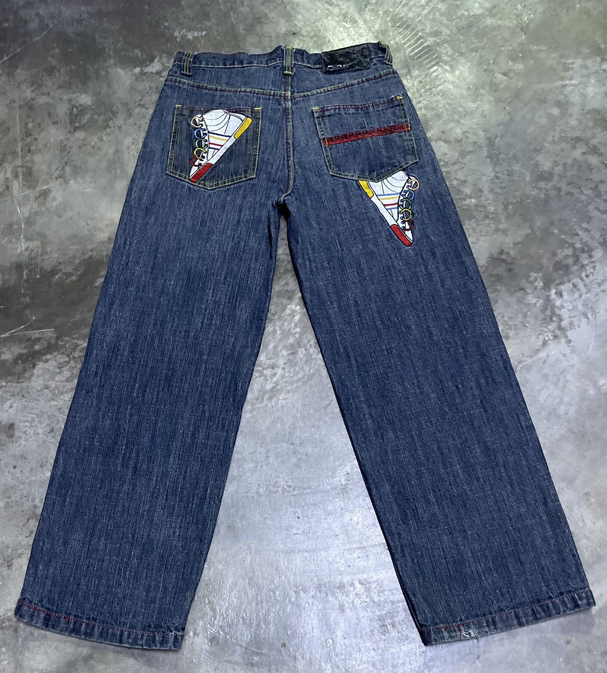 If Six Was Nine × Japanese Brand Baggy Jeans Japan Qruel Size US 29 - 2 Thumbnail