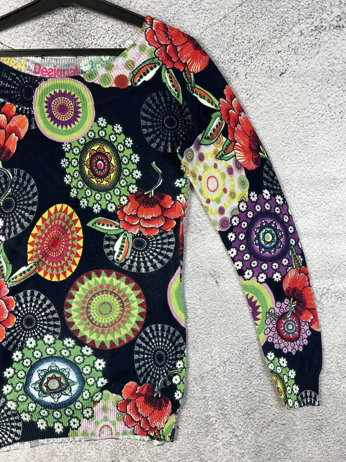Desigual Desigual vmns multicolour jumper Size L / US 10 / IT 46 - 4 Thumbnail