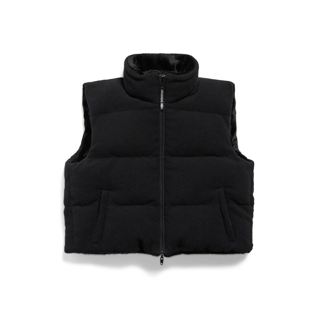 BALENCIAGA $3290 Black Reversible Ski Gilet Jacket New & Aut