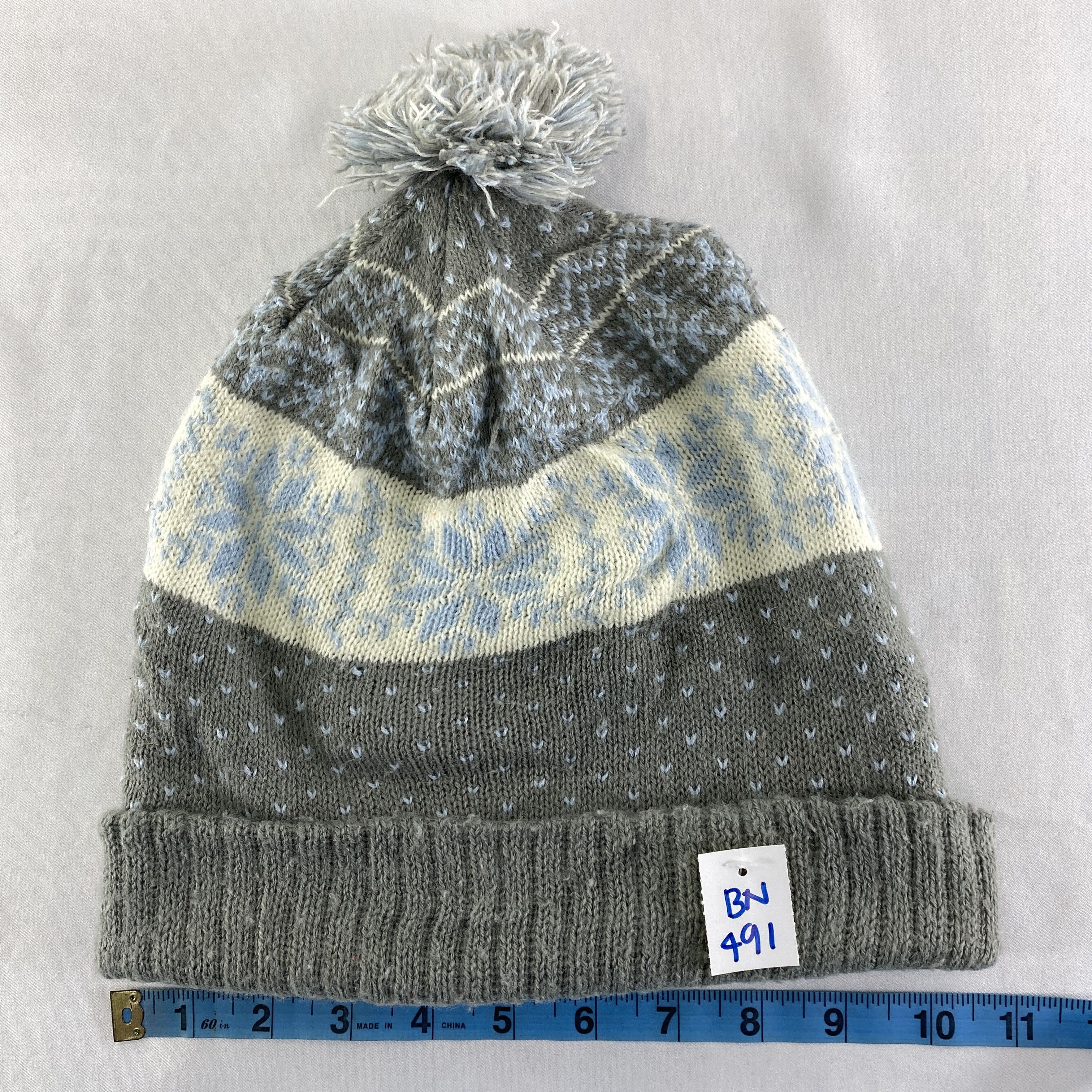 Japanese Brand Winter Ski Snow Cap Hat Beanie -BN491 Size ONE SIZE - 4 Thumbnail