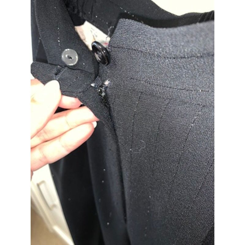 JH Collectibles JH Collectibles Women's Black Pinstripe PantSuit Set Size 10 Size 32" / US 10 / IT 46 - 5 Thumbnail