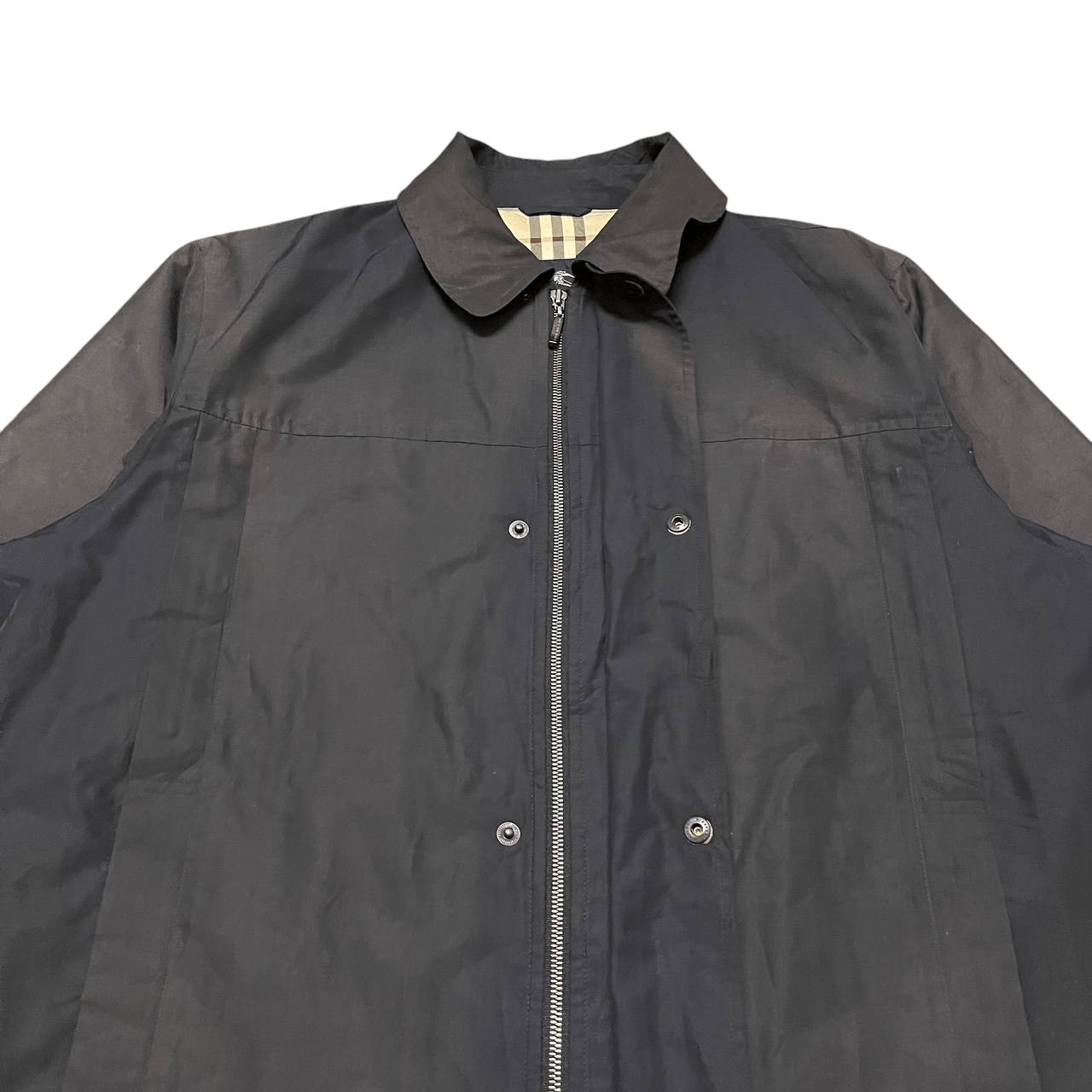 Burberry Vintage Burberry London Nova Check Sunfaded Trench Coat Size US L / EU 52-54 / 3 - 9 Thumbnail