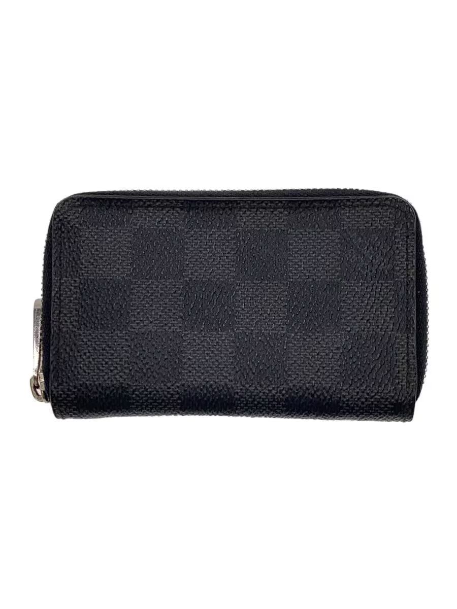 Louis Vuitton Louis Vuitton Damier Graphite Zippy Coin Purse Black Size ONE SIZE - 1 Thumbnail