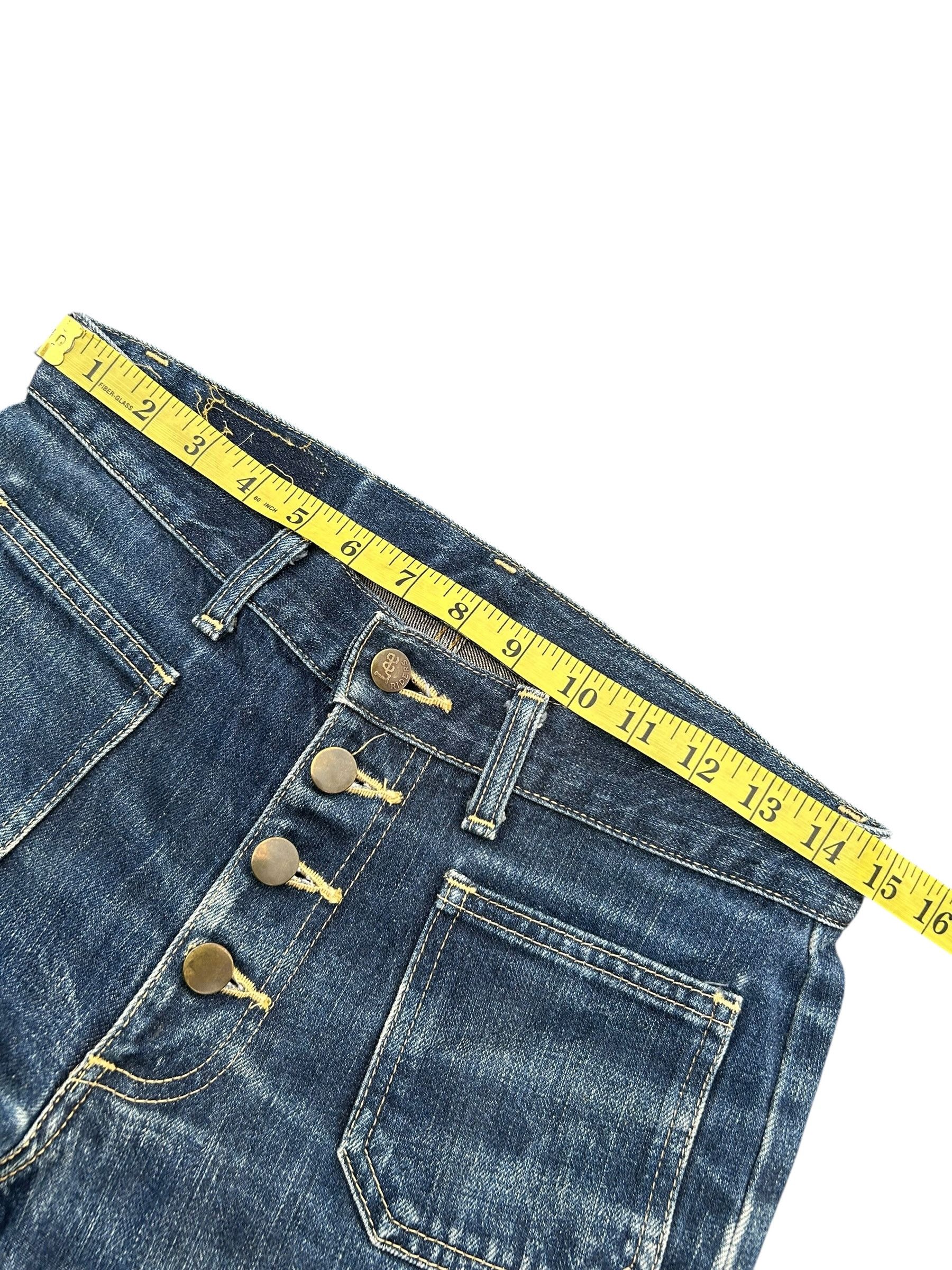 Japanese Brand × Kapital × Vintage Flare Vintage Lee Riders Denim Jeans Size US 30 / EU 46 - 11 Thumbnail