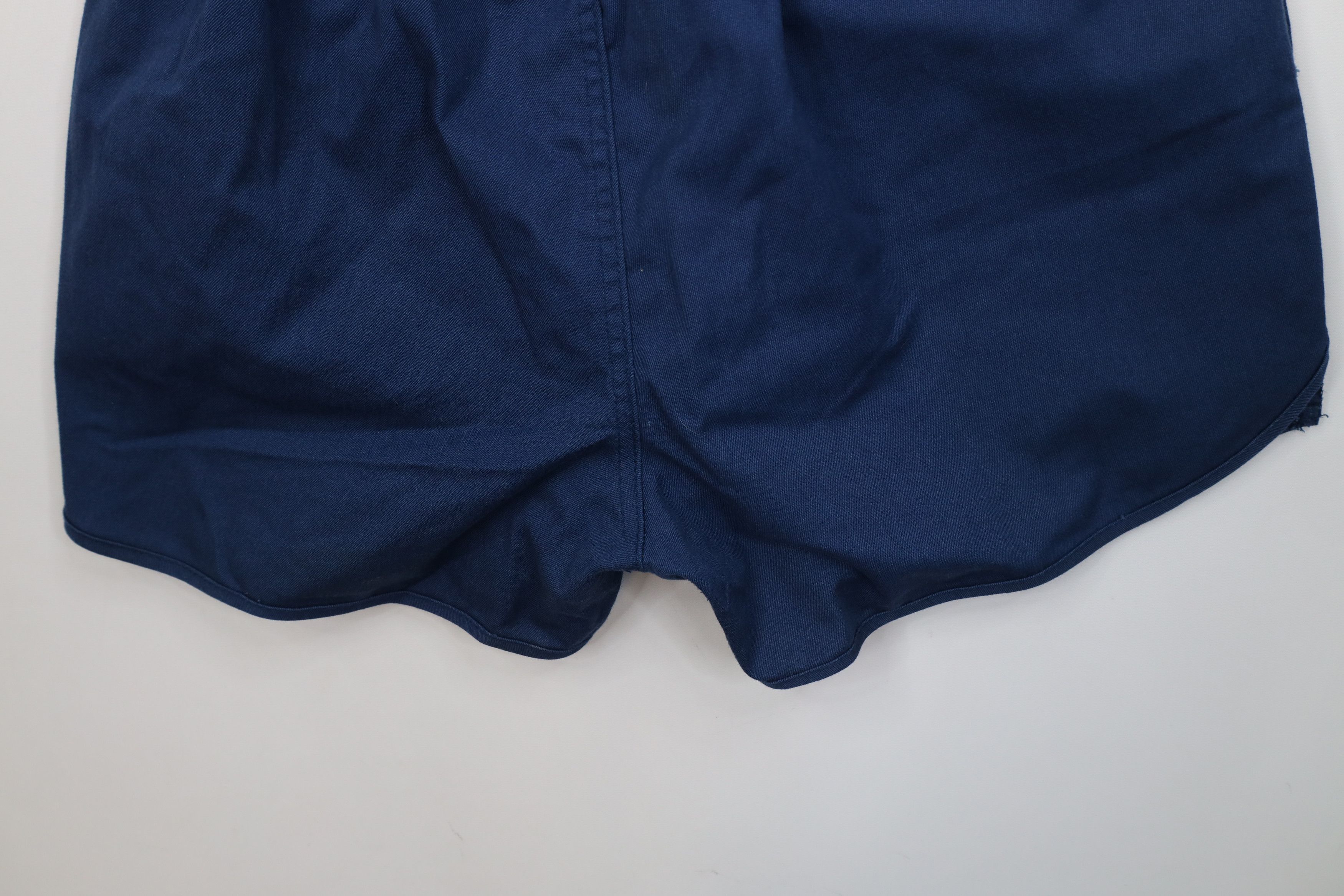 Vintage Vintage 70s Streetwear Above Knee Running Short Shorts Blue Size US 36 / EU 52 - 12 Thumbnail