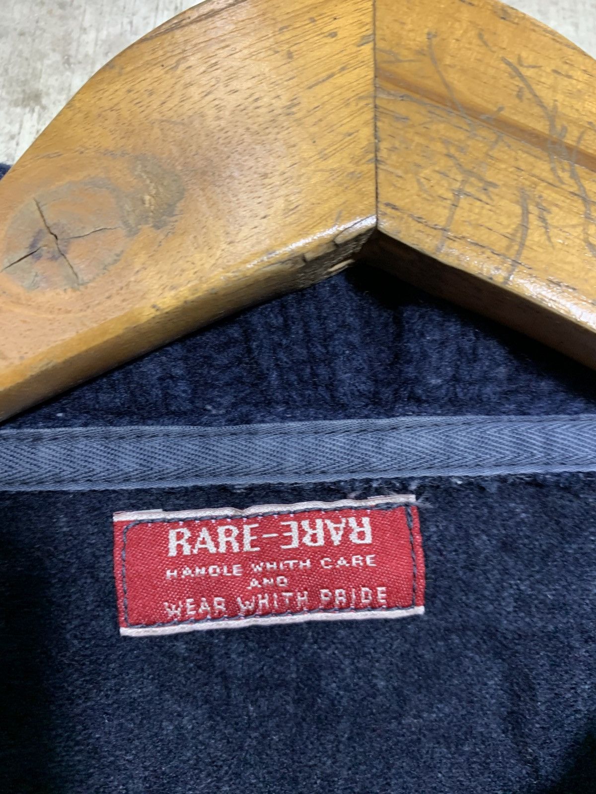 Massimo Osti 🔥RA-RE WOOL JUMPER DECK NAVY SWEATSHIRTS Size US XL / EU 56 / 4 - 10 Thumbnail