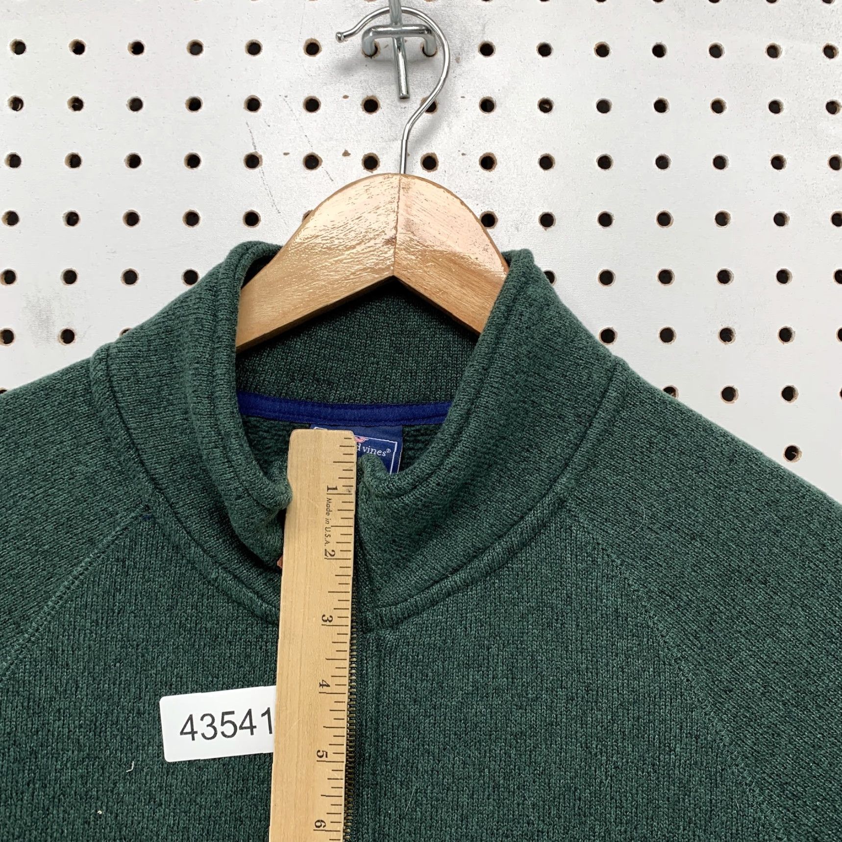 Vineyard Vines Vineyard Vines 1/4 Zip Pullover Sweater Mens Large Green Preppy Casual Size US L / EU 52-54 / 3 - 7 Thumbnail