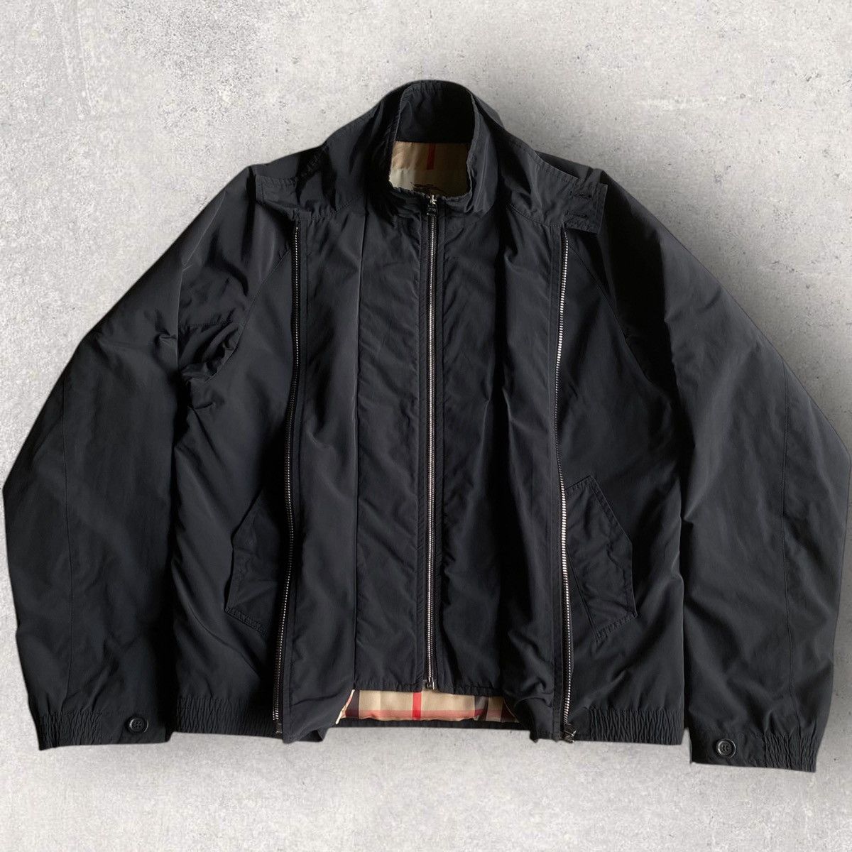 Burberry × Burberry Prorsum Burberry Black Nylon Layer Jacket Size US M / EU 48-50 / 2 - 2 Thumbnail