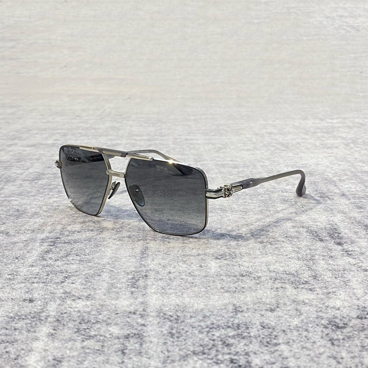 Chrome Hearts CHROME HEARTS NAILER Orb/Shiny Silver-Matte Graphite Size ONE SIZE - 1 Thumbnail