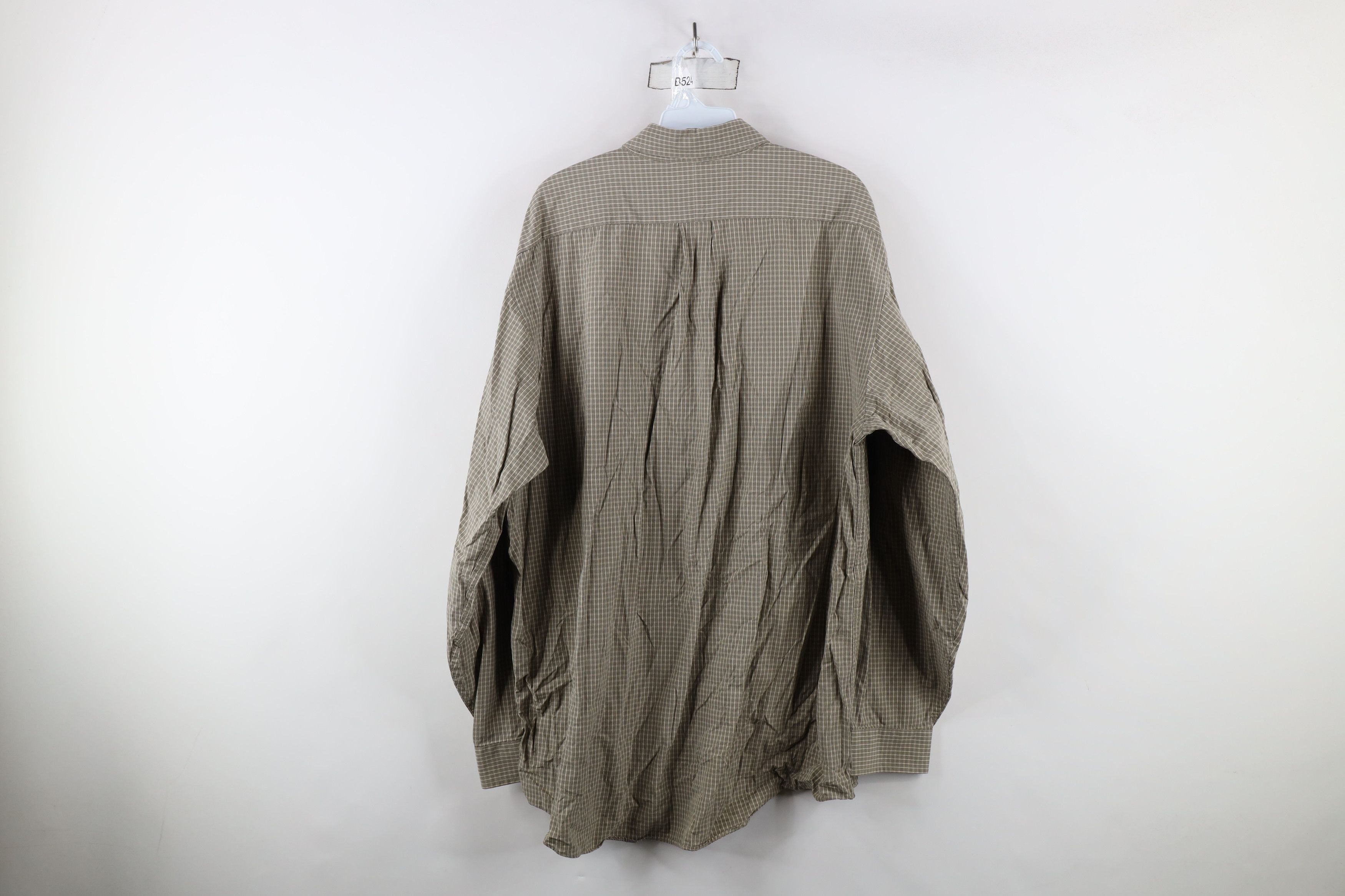 L.L. Bean × Vintage Vintage LL Bean Collared Button Down Shirt Plaid Cotton Size US XL / EU 56 / 4 - 8 Thumbnail