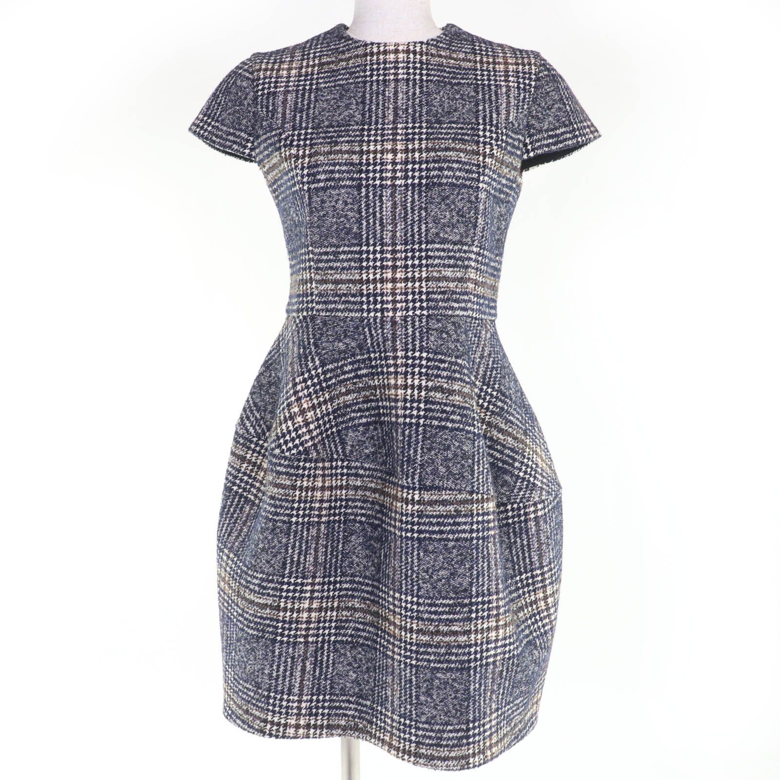 Other Other YOKO CHAN Glen Check Dress Others Dresses YCD-620-657 DUTY FREE for USA Size ONE SIZE - 1 Thumbnail