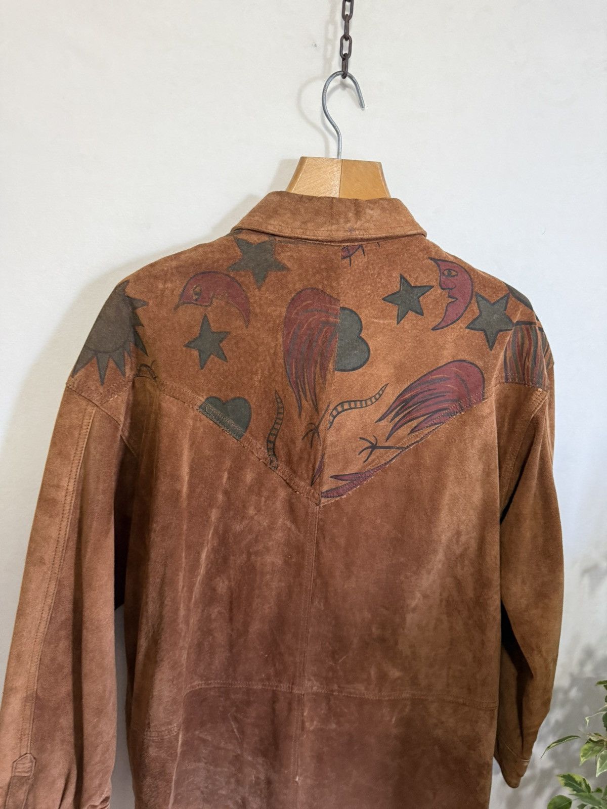 Vintage VINTAGE SUEDE JACKET BROWN Size US M / EU 48-50 / 2 - 5 Thumbnail