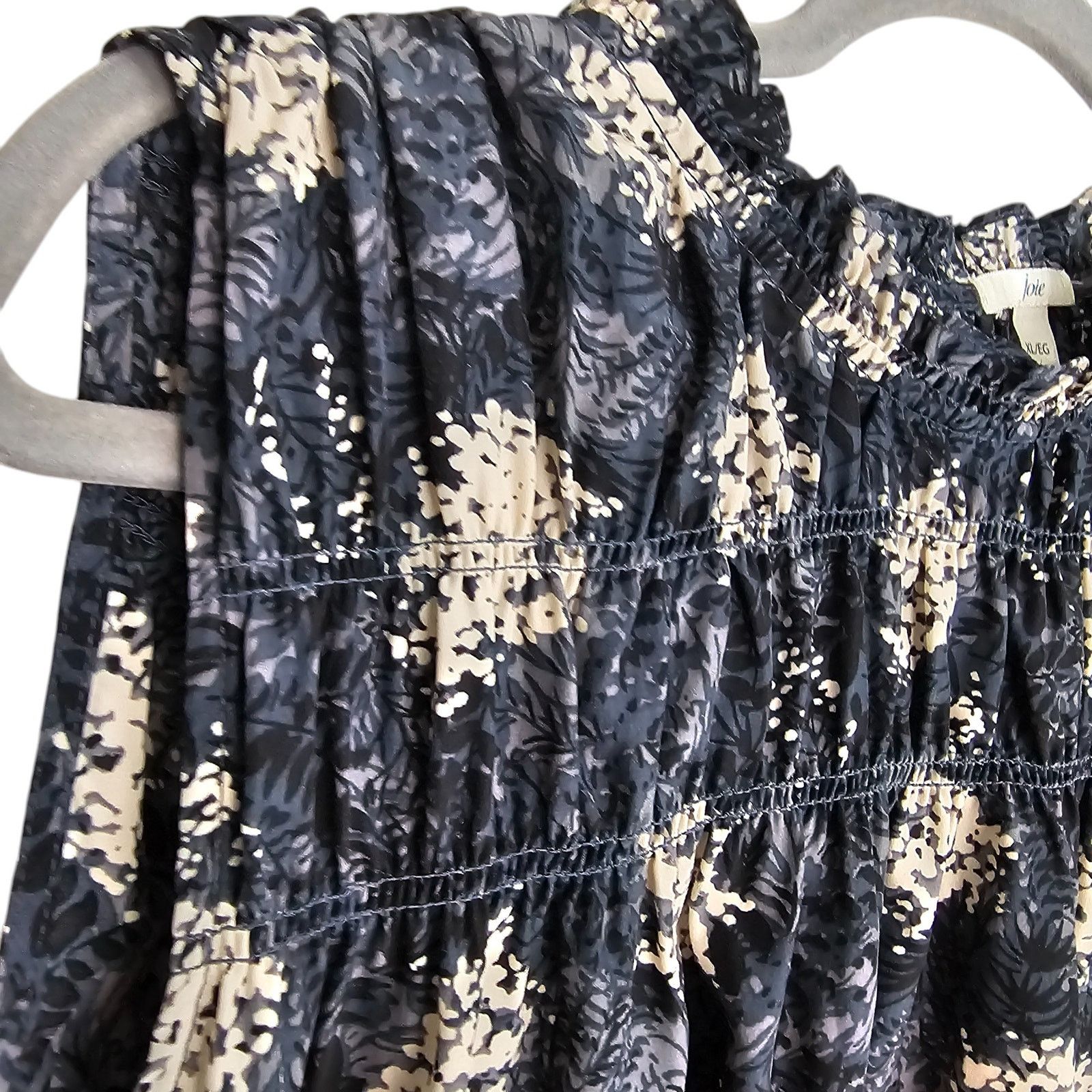Joie Joie Womens Blouse Baltic Print Ruffle Romantic Feminine XL Size XL / US 12-14 / IT 48-50 - 8 Thumbnail