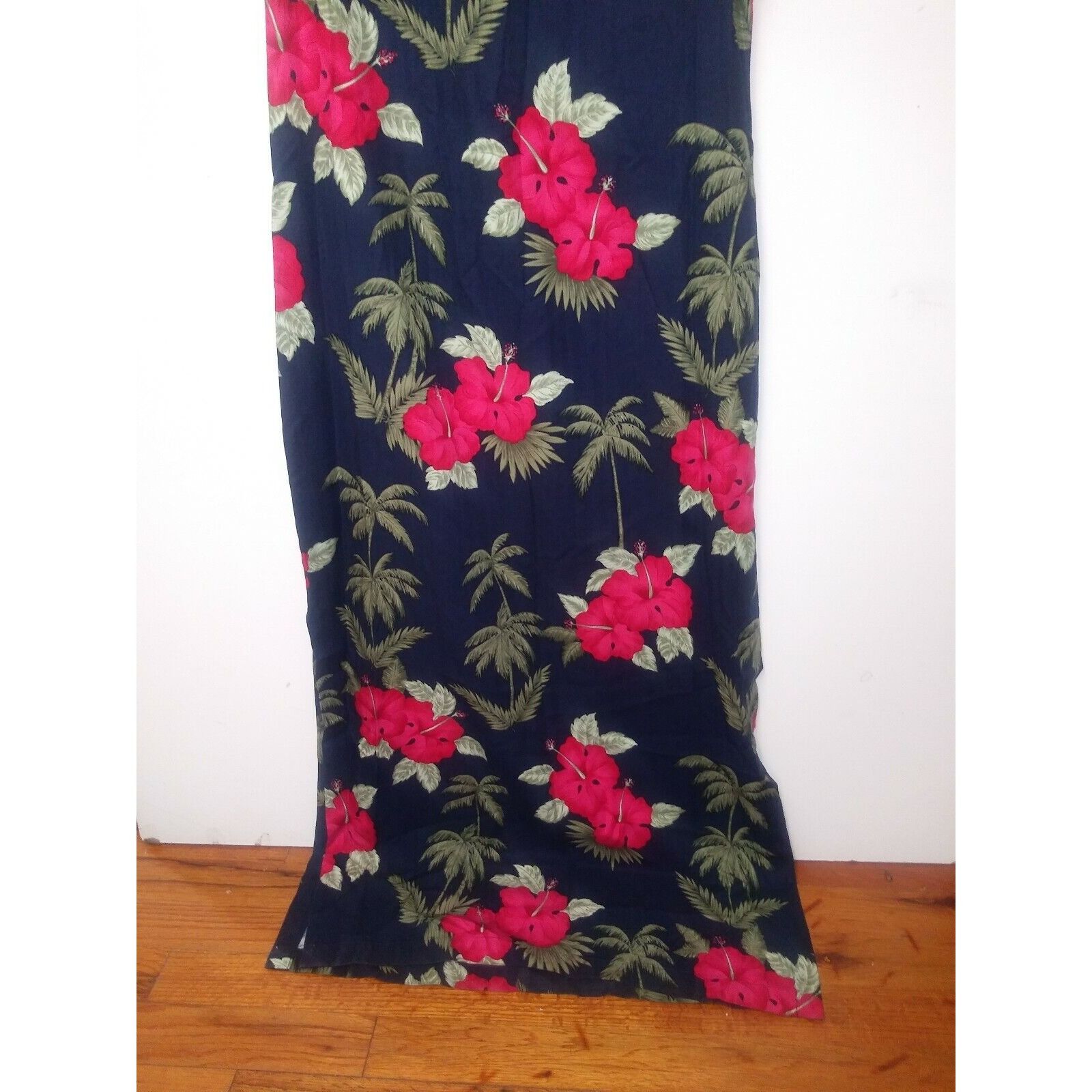 Caribbean Hawaiian Maxi Dress Women's Size S Floral Island Sleeveless Size S / US 4 / IT 40 - 4 Thumbnail