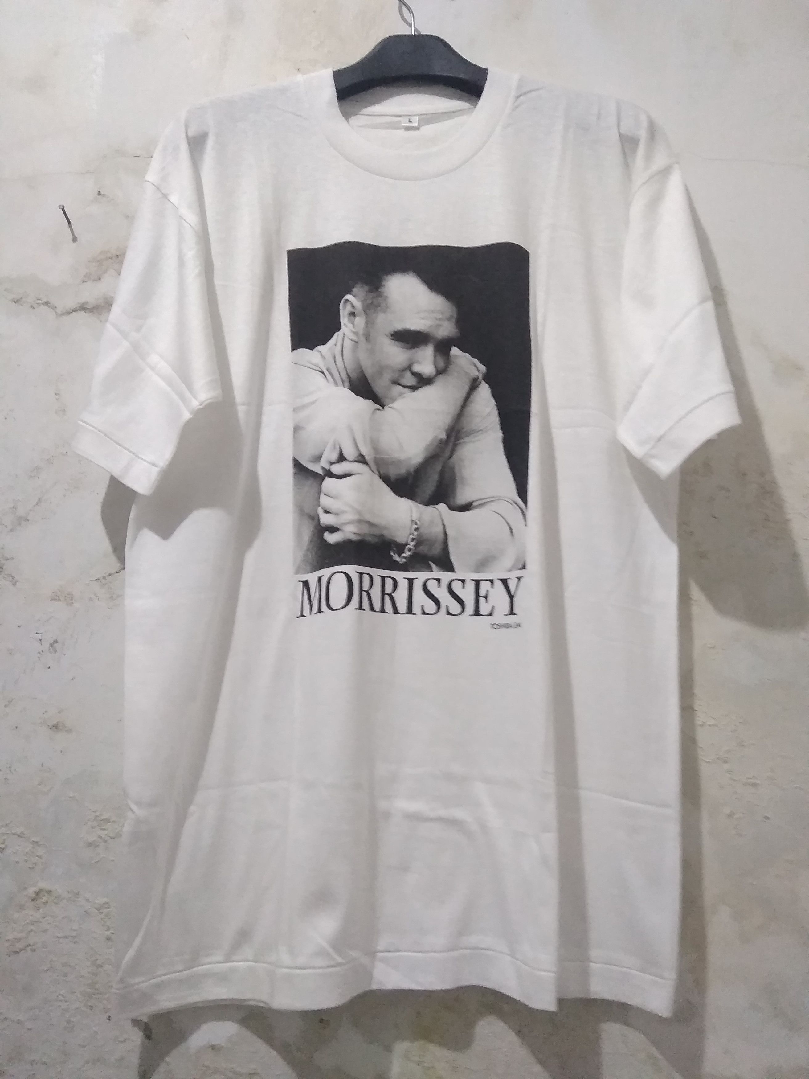 Band Tees Vintage 90s Morrissey promo tee britpop Oasis the Smith Size US L / EU 52-54 / 3 - 5 Thumbnail