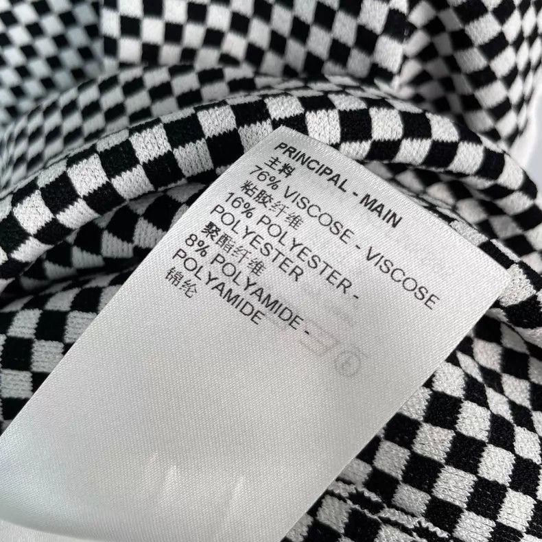 Louis Vuitton Louis Vuitton 2022ss black and white checkerboard short sl Size S / US 4 / IT 40 - 9 Thumbnail