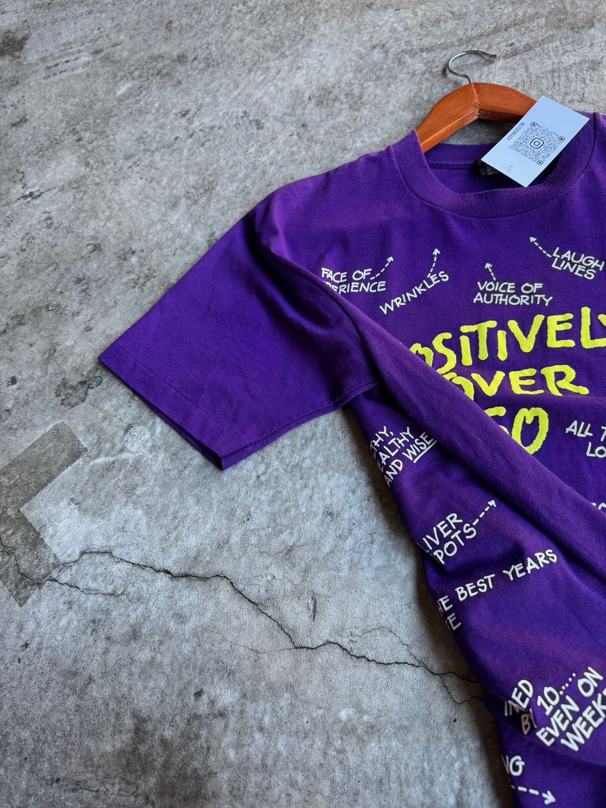 Other × Vintage Crazy Vintage Streetwear Y2K Purple Graphic Size US L / EU 52-54 / 3 - 3 Thumbnail