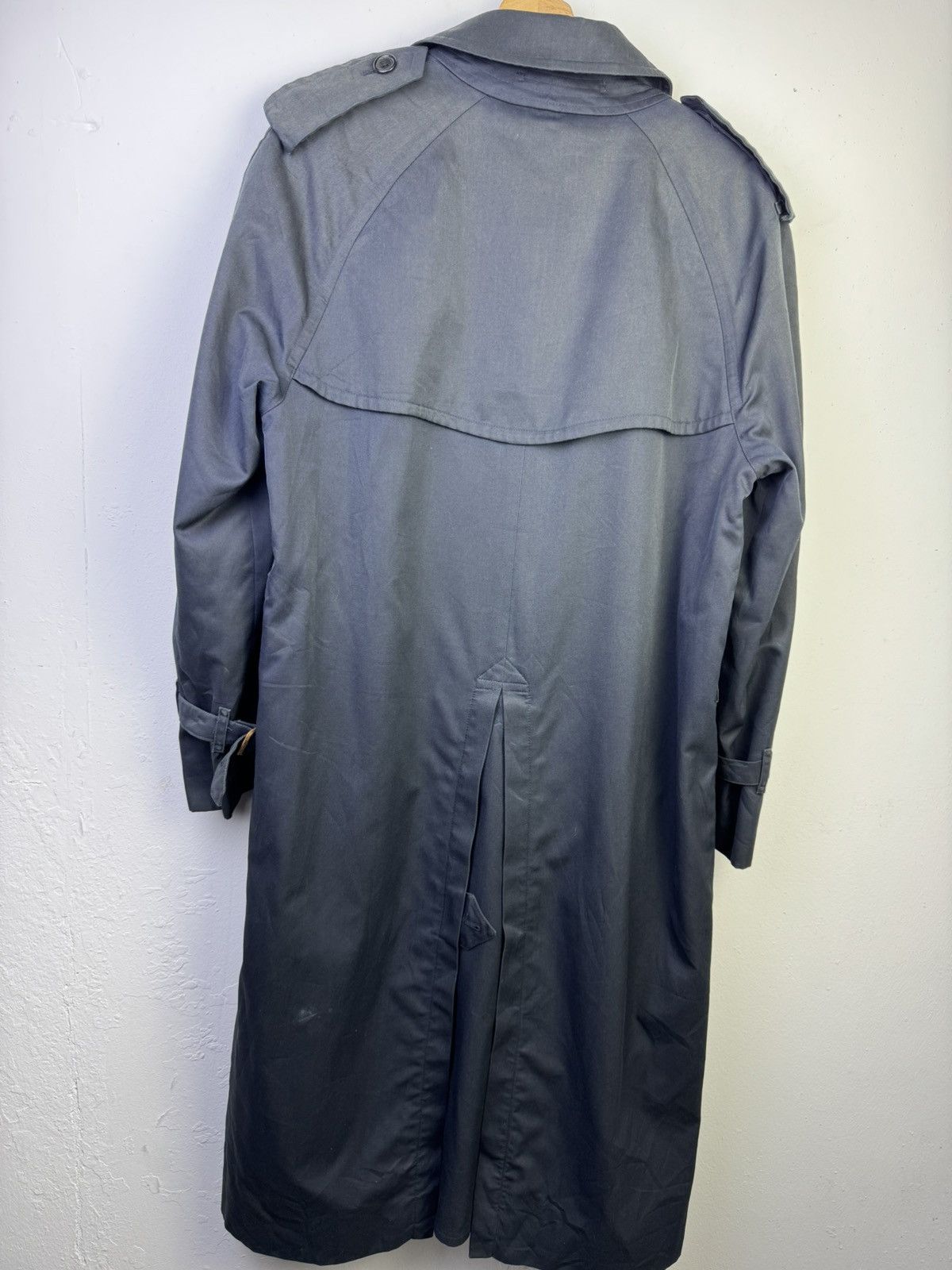 vintage Burberry's double-breasted trench coat