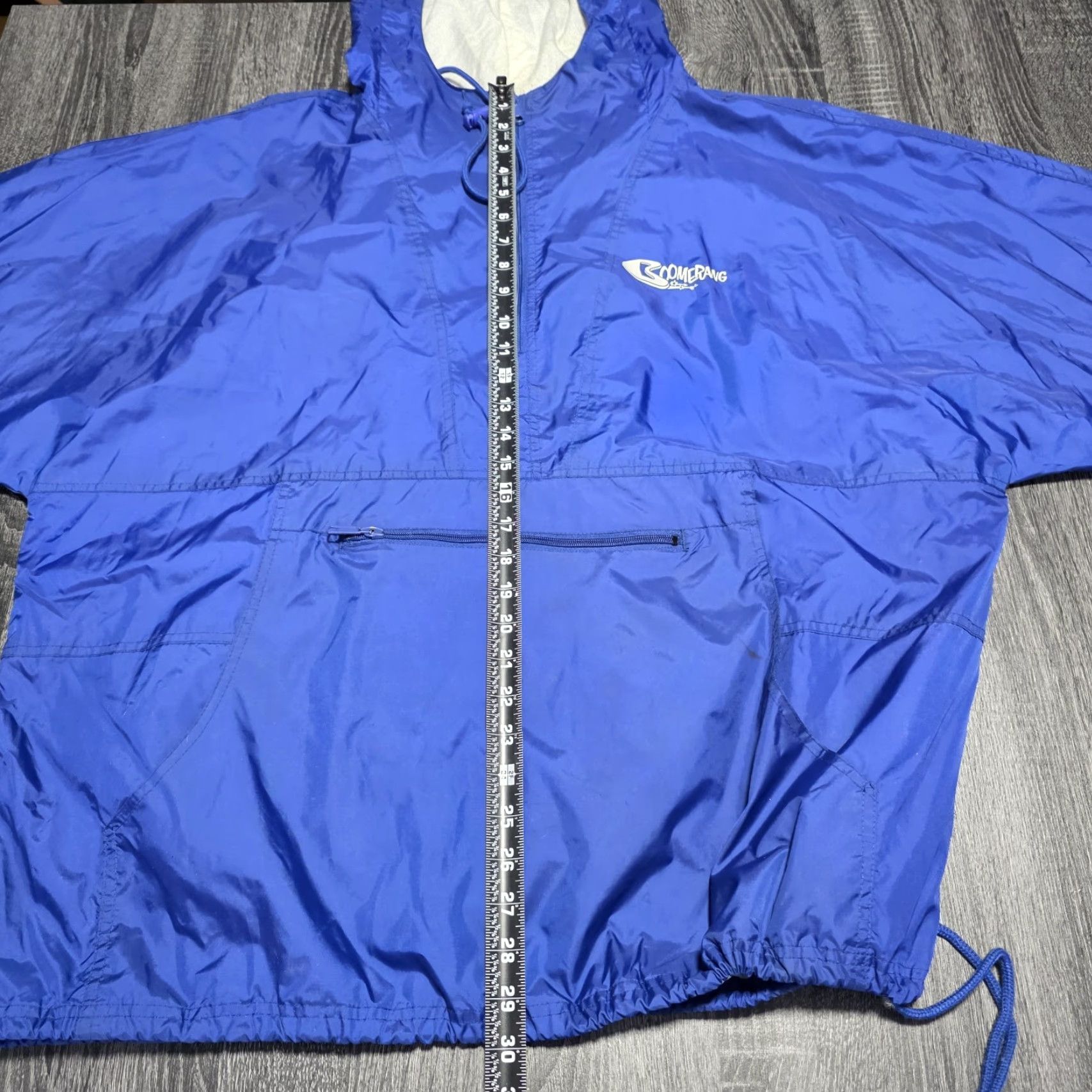 Vintage VINTAGE Y2K Boomerang Jacket Mens 2XL Blue Cartoon Network Hanna Barbera Promo Sport Tek Windbreaker Jacket Mens Blue 2XL 90s Size US XXL / EU 58 / 5 - 7 Thumbnail